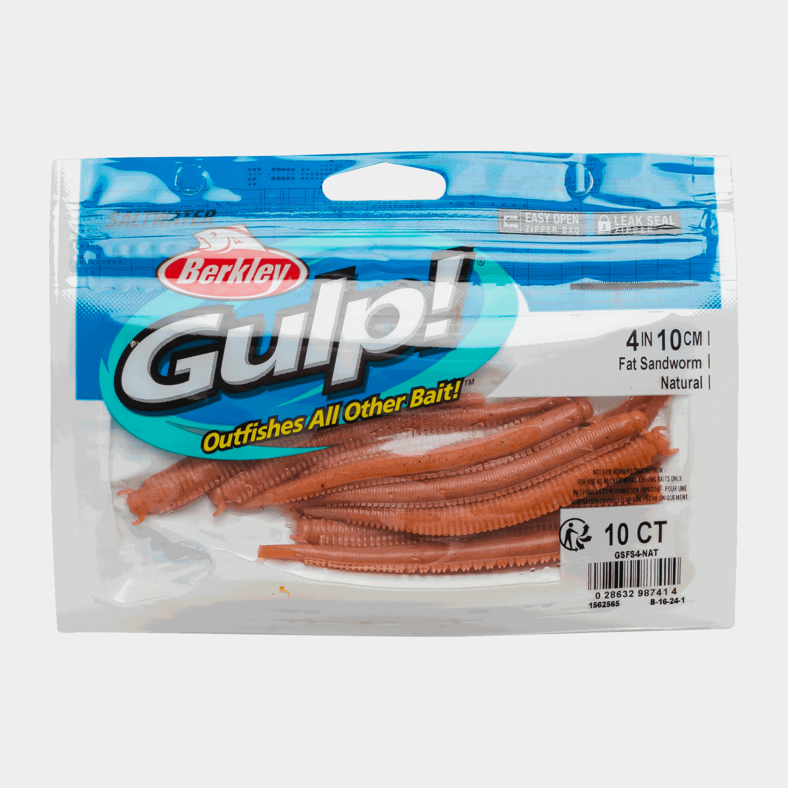Gulp Sw Fat Hollow Sandworm 4