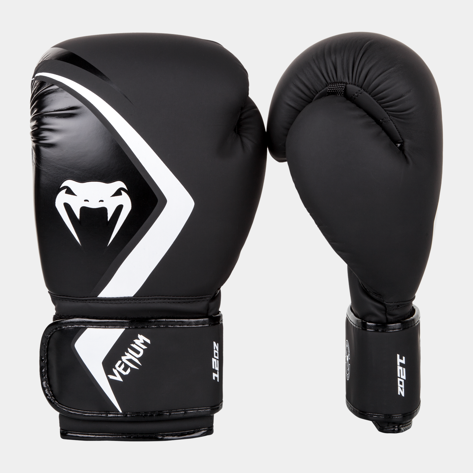  Boxerské rukavice Venum Contender 2.0 - černá, šedá, bílá - 283 g, Boxerské rukavice pro dospělé - černé