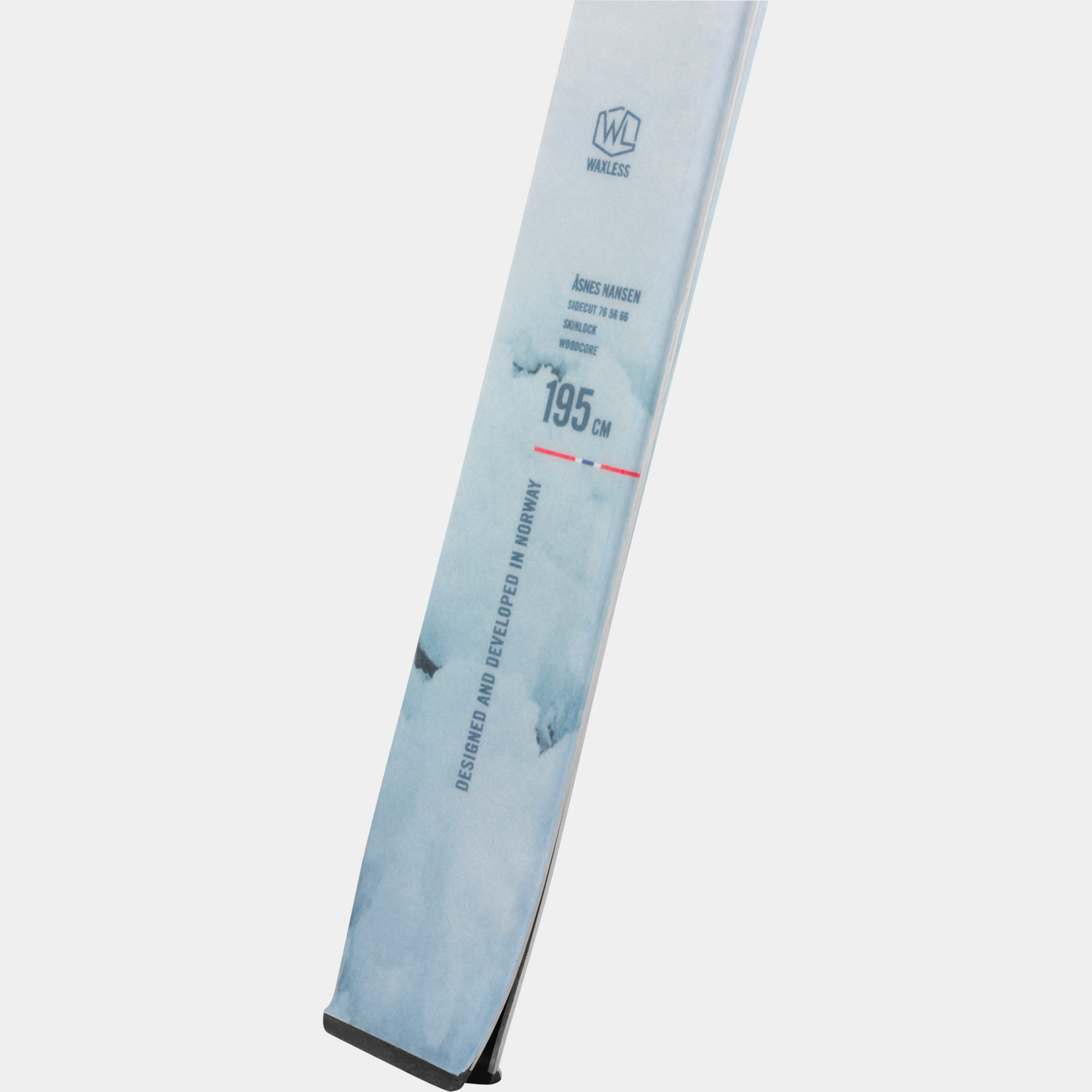  Esquis alpinos unissex BC Skis Nansen 24/25 sem cera - Branco