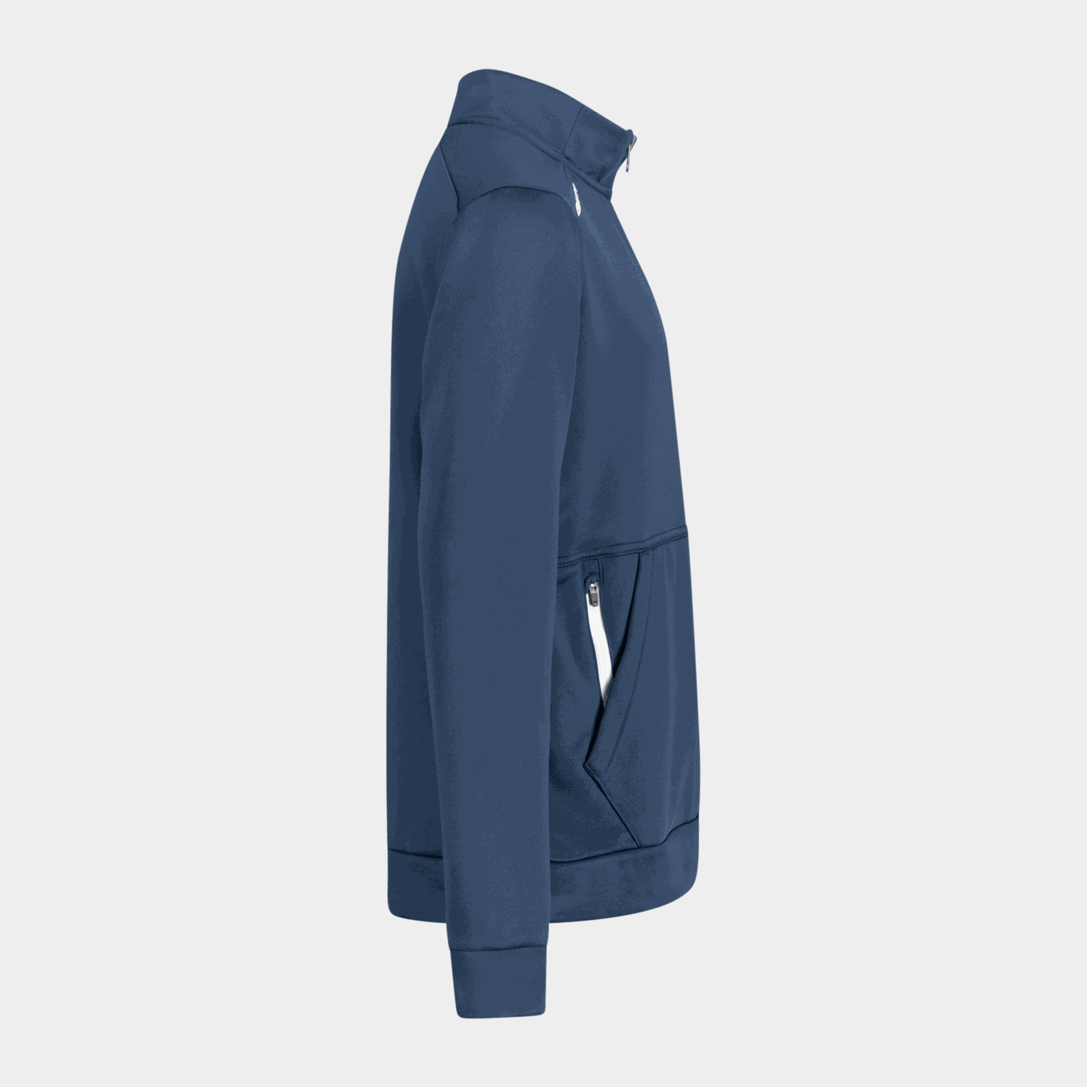  Bluza z kapturem S23 Team Fleece Half Zip, rozmiar 24/25, młodzieżowa – ciemnoniebieska