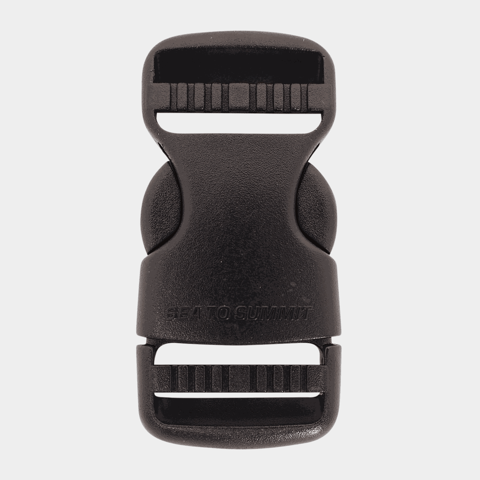 Buckle 25Mm Side Release Black, reserveklips - Svart