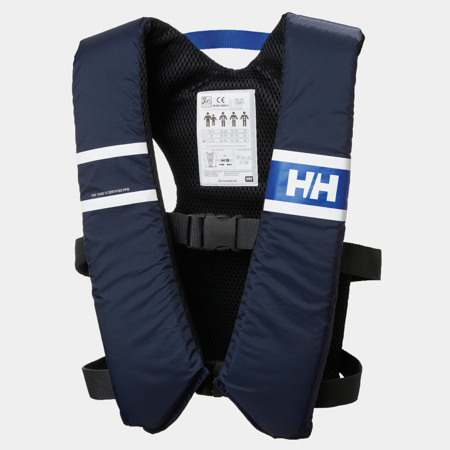  Kompakt és kényelmes unisex mentőmellény.