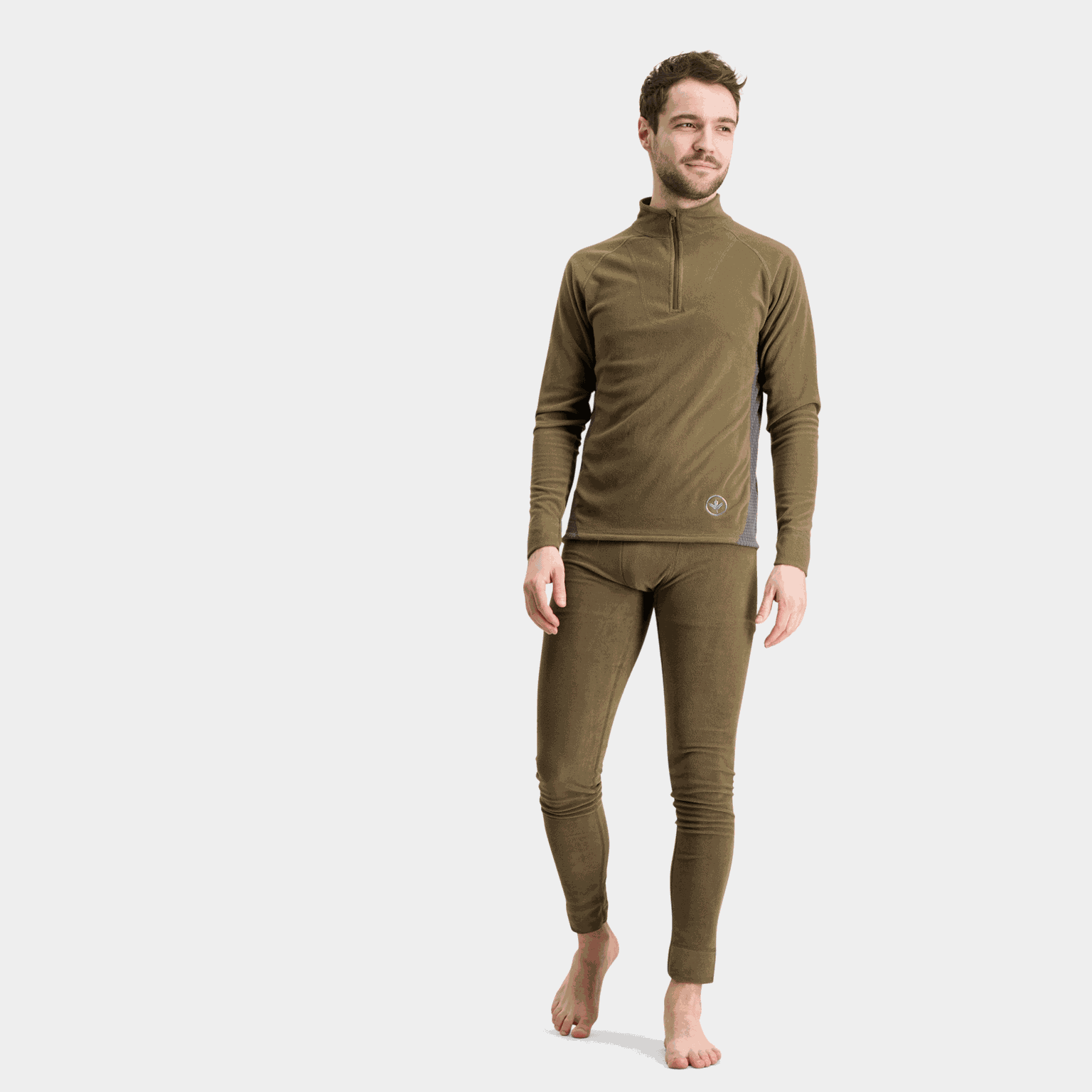 Ensemble polaire Hunter, sous-vêtements polaires – Vert