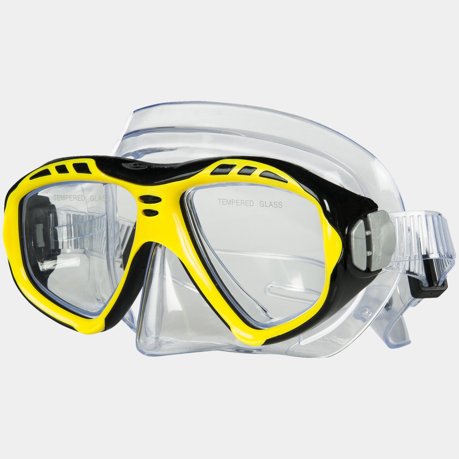  Maska do nurkowania – rozmiar 20, unisex – żółta