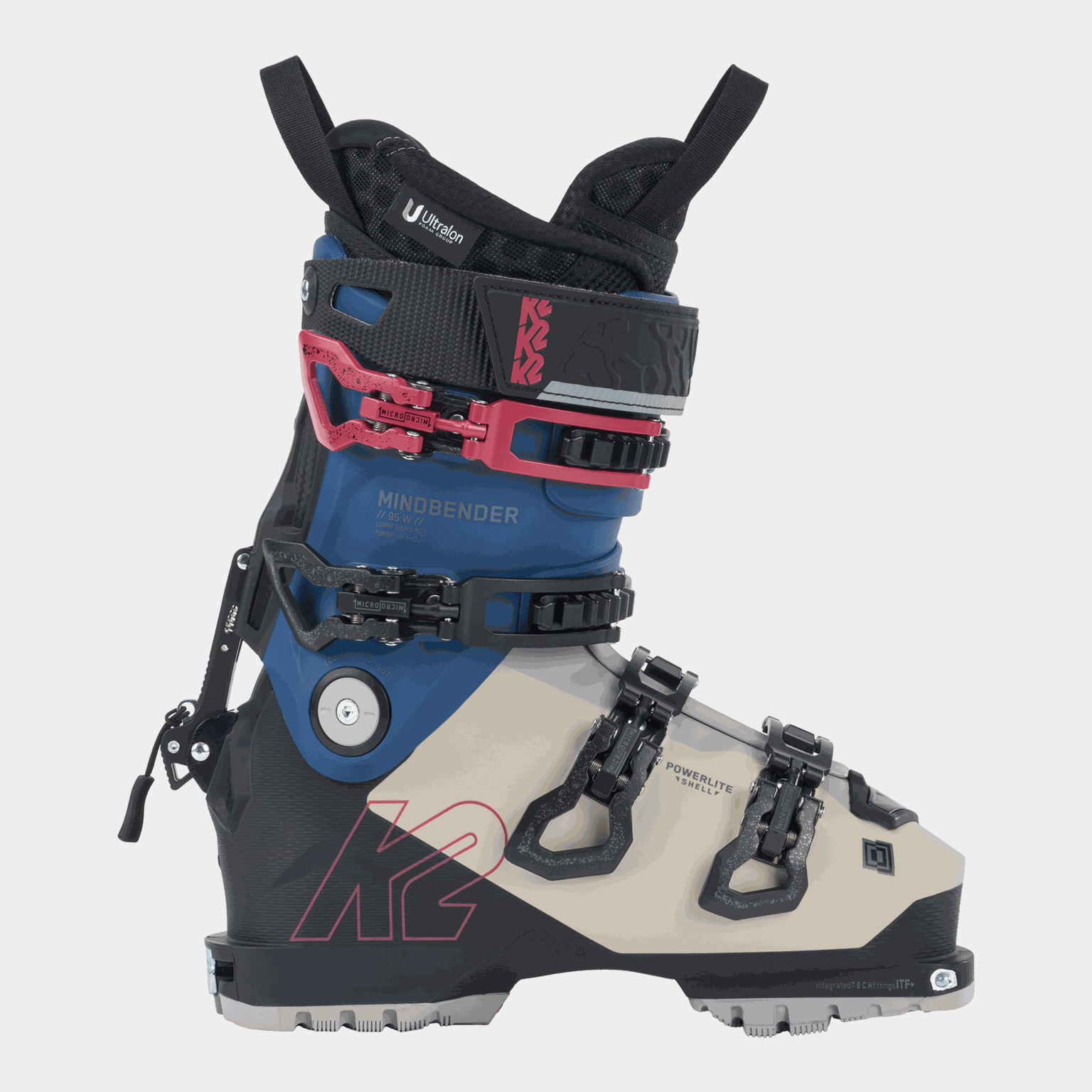 Hybrid Touring Boots Mindbender 95W 24/25, topptur-/frikjøringsstøvel dame - Svart