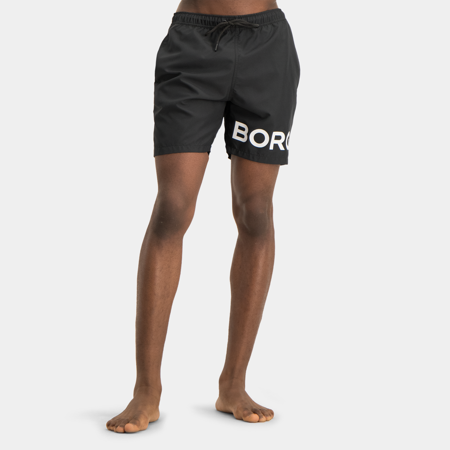  Bermudashorts voor heren, zwart.