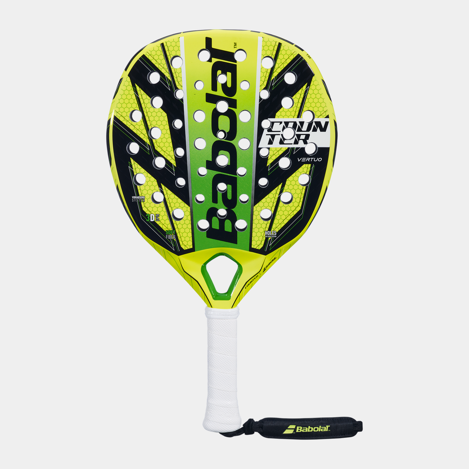  Vertuo Counter 2023 Unisex Padelracket voor beginners – Geel