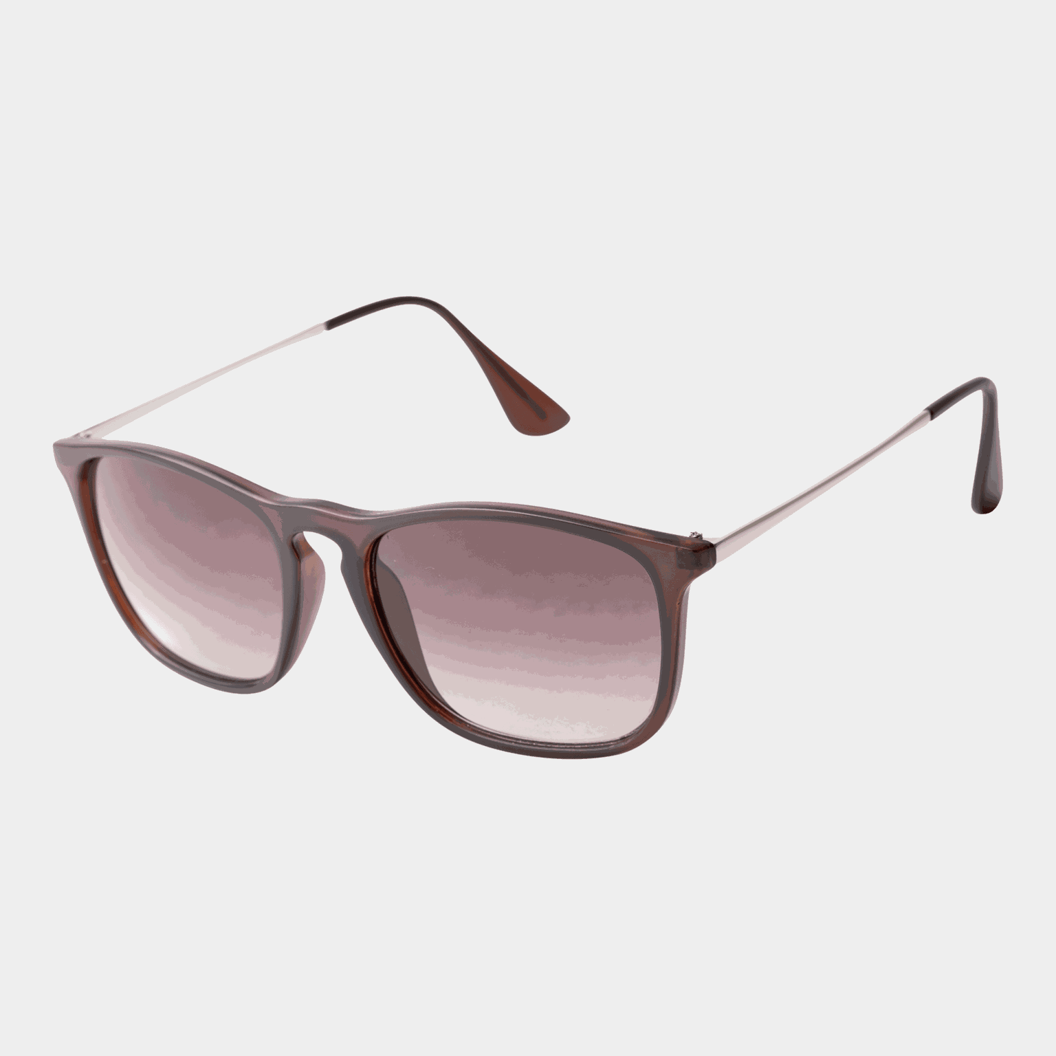 Waye Sunglasses 050 Dark Brown, solbriller, unisex - Brun