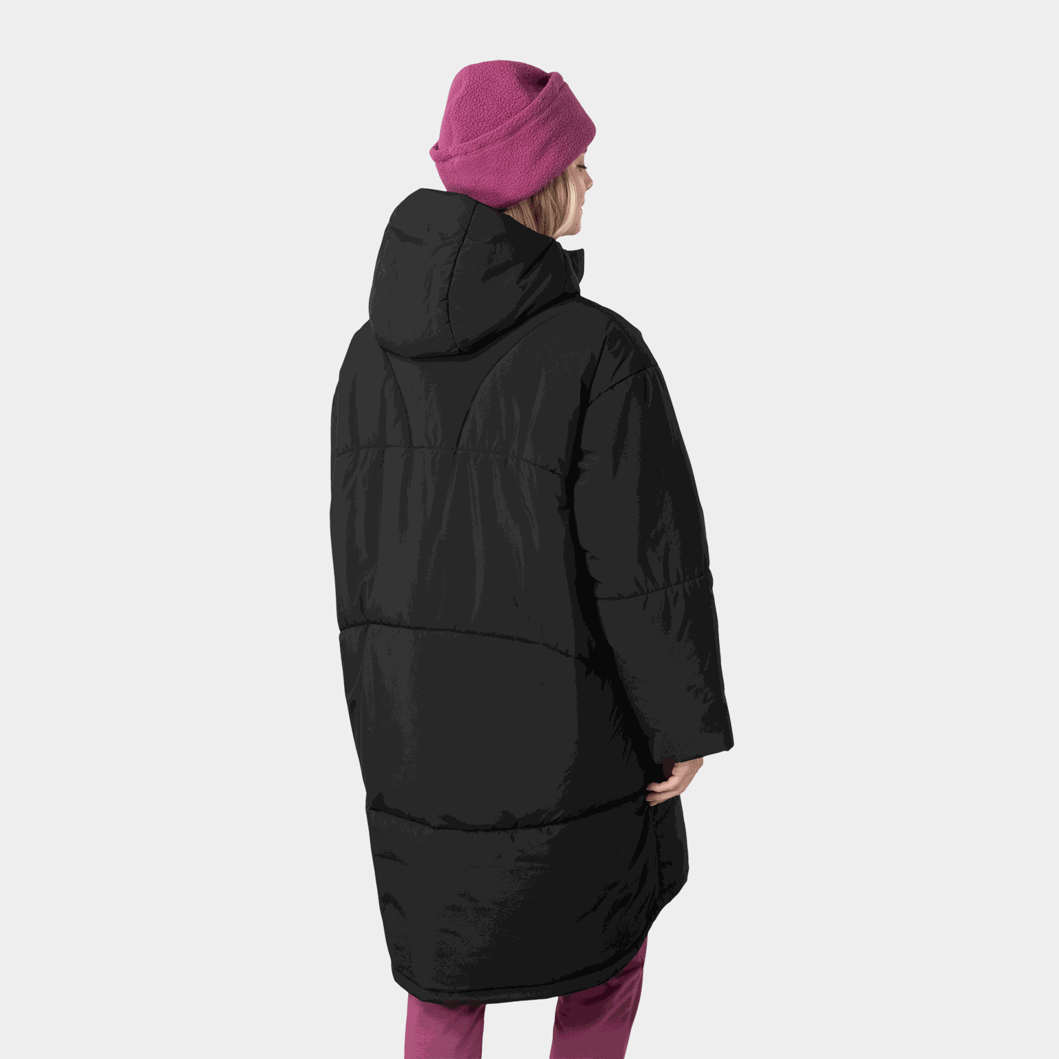  Karoline Parka, Parka, Damska - Czarna