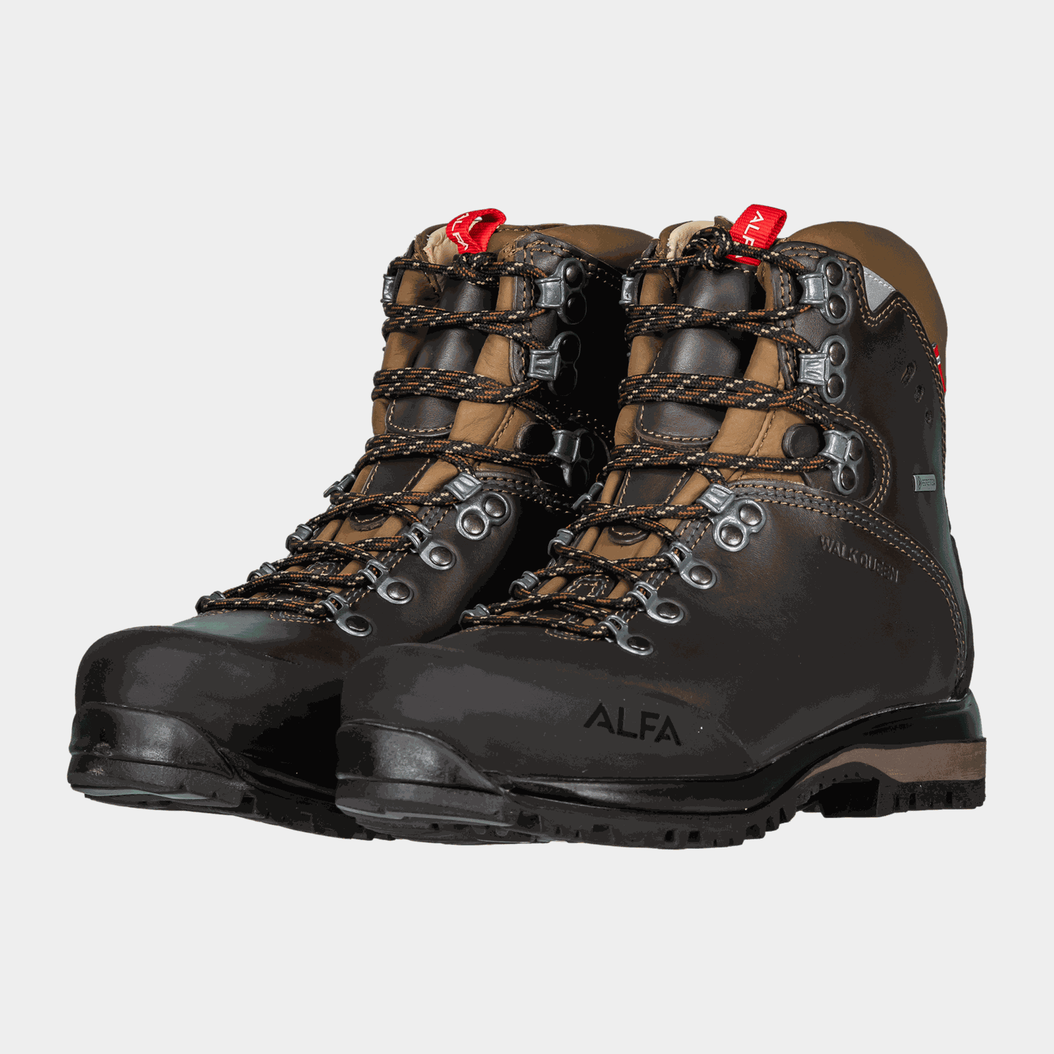  Buty trekkingowe damskie Walk Queen Advance GTX – brązowe