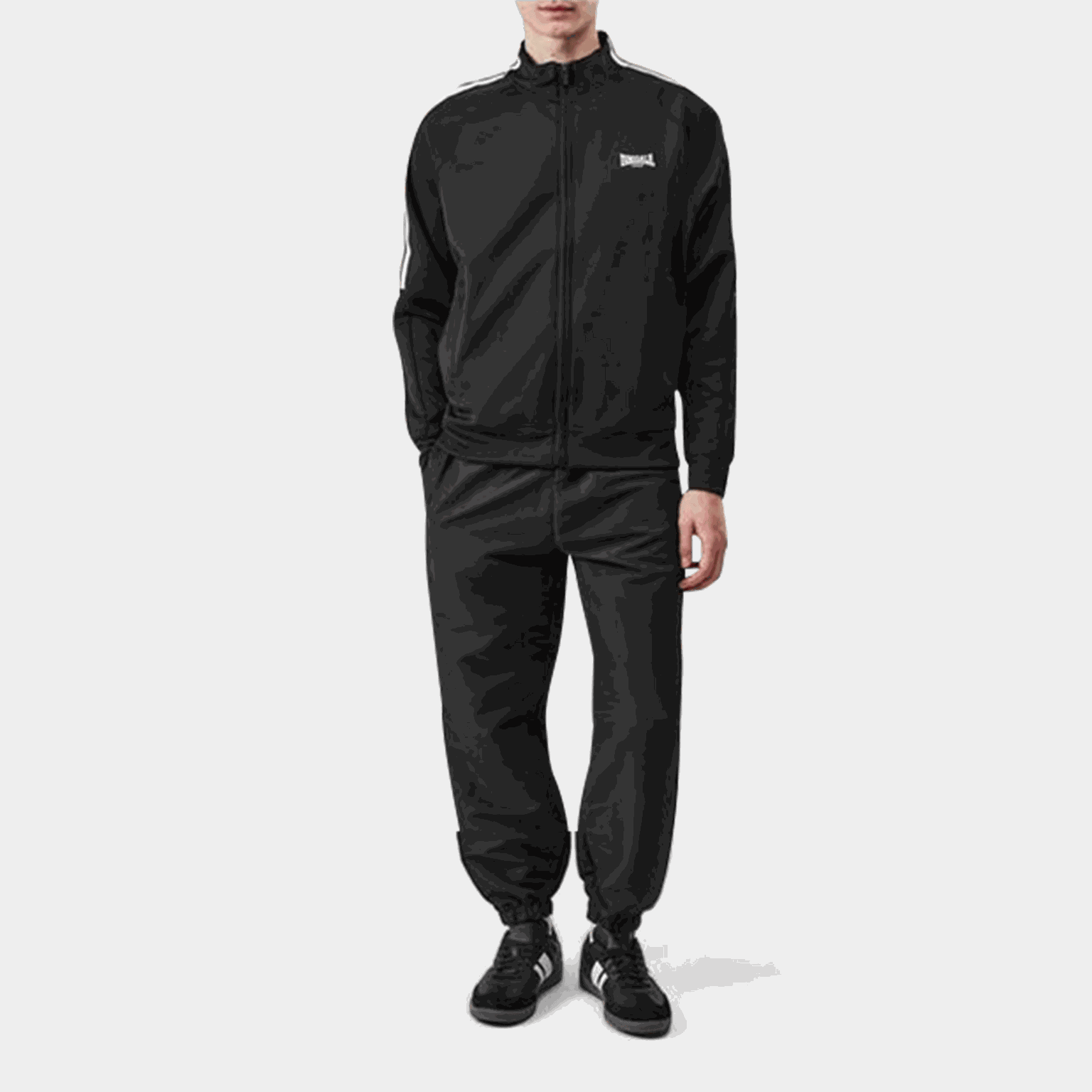 Essential Closed Hem Woven Pant, joggebukse, herre - Svart