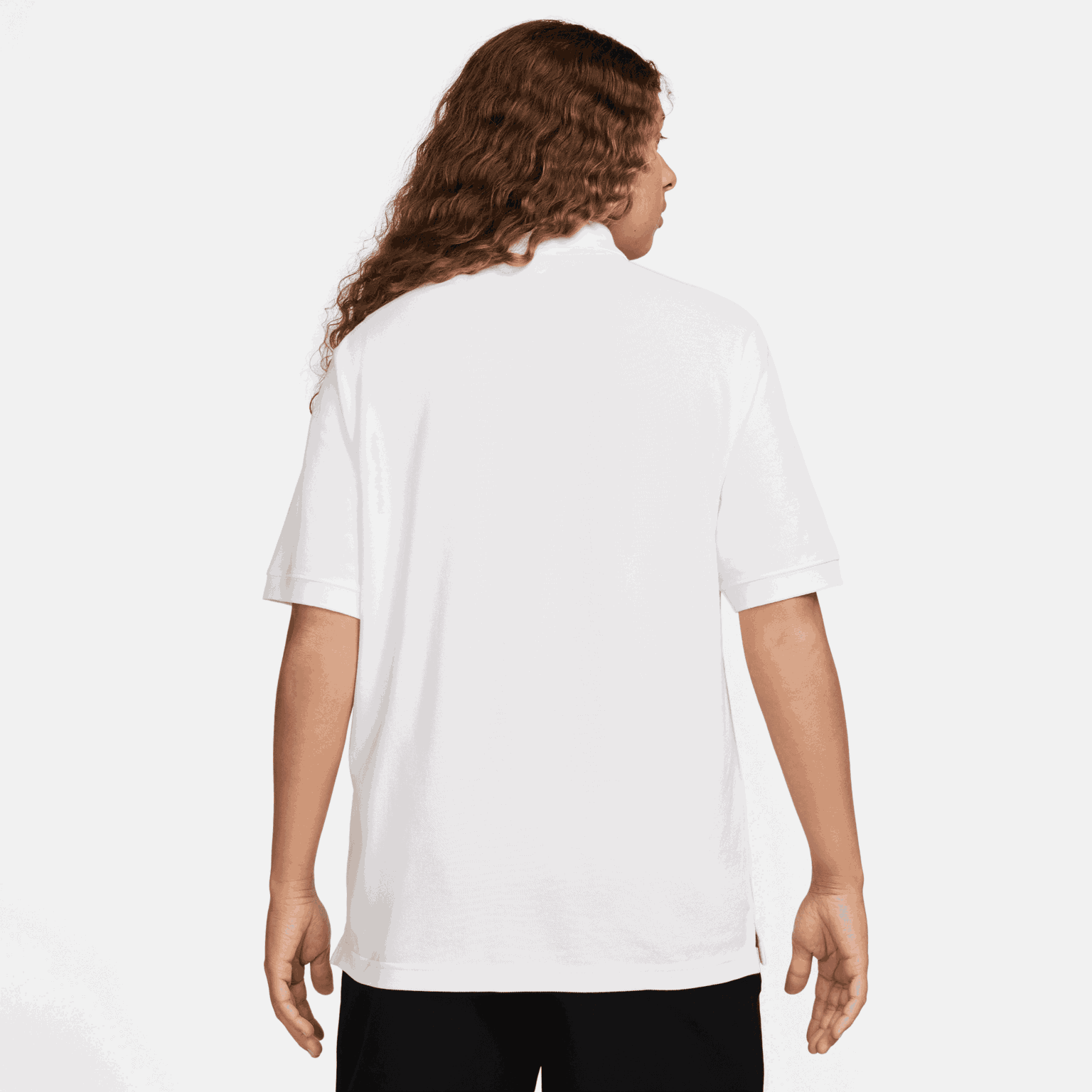 Club Short-Sleeve Polo, poloskjorte, herre - Hvit