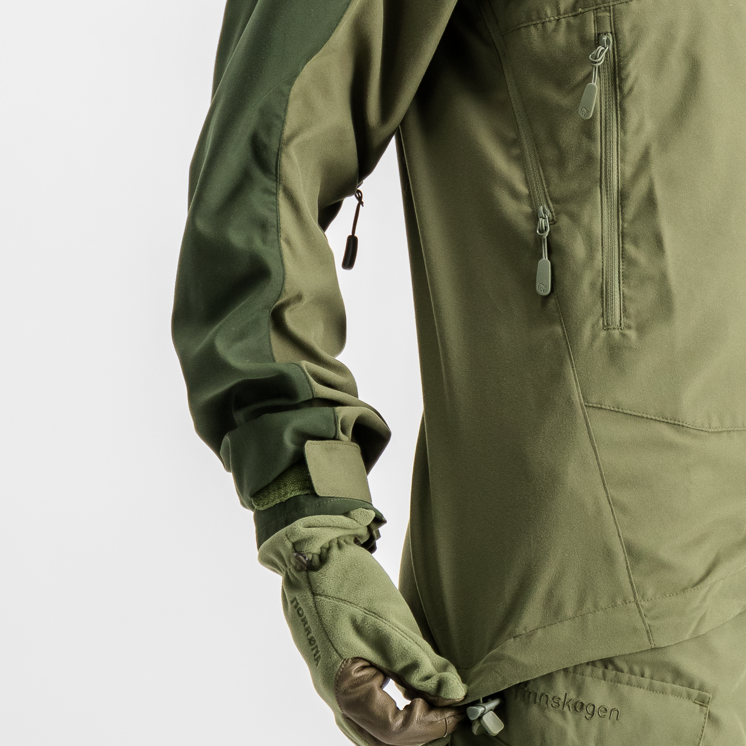  Finnskogen Hybrid Jacket, veste de chasse, unisexe – vert