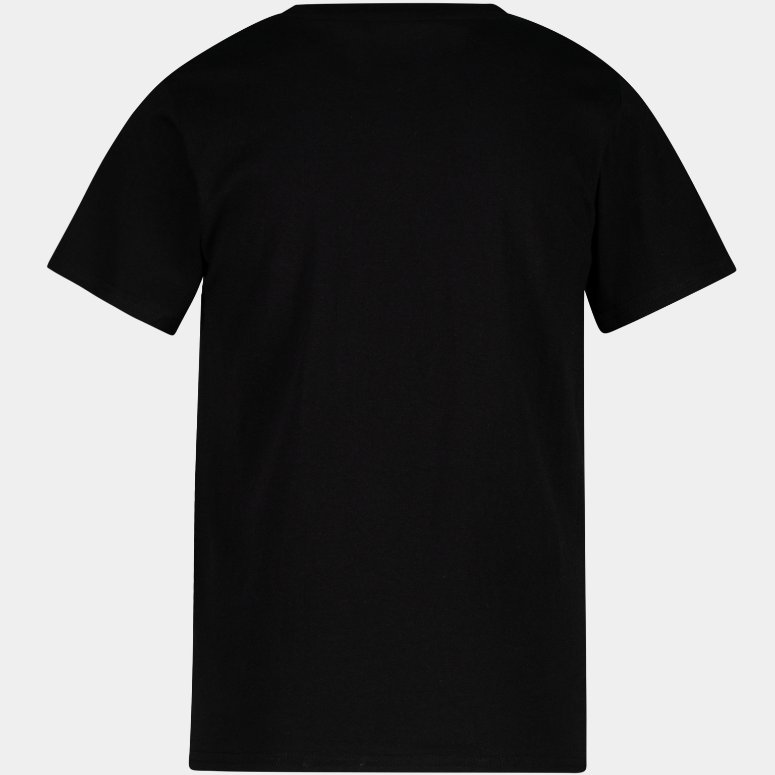Camiseta lisa, camiseta infantil – preta