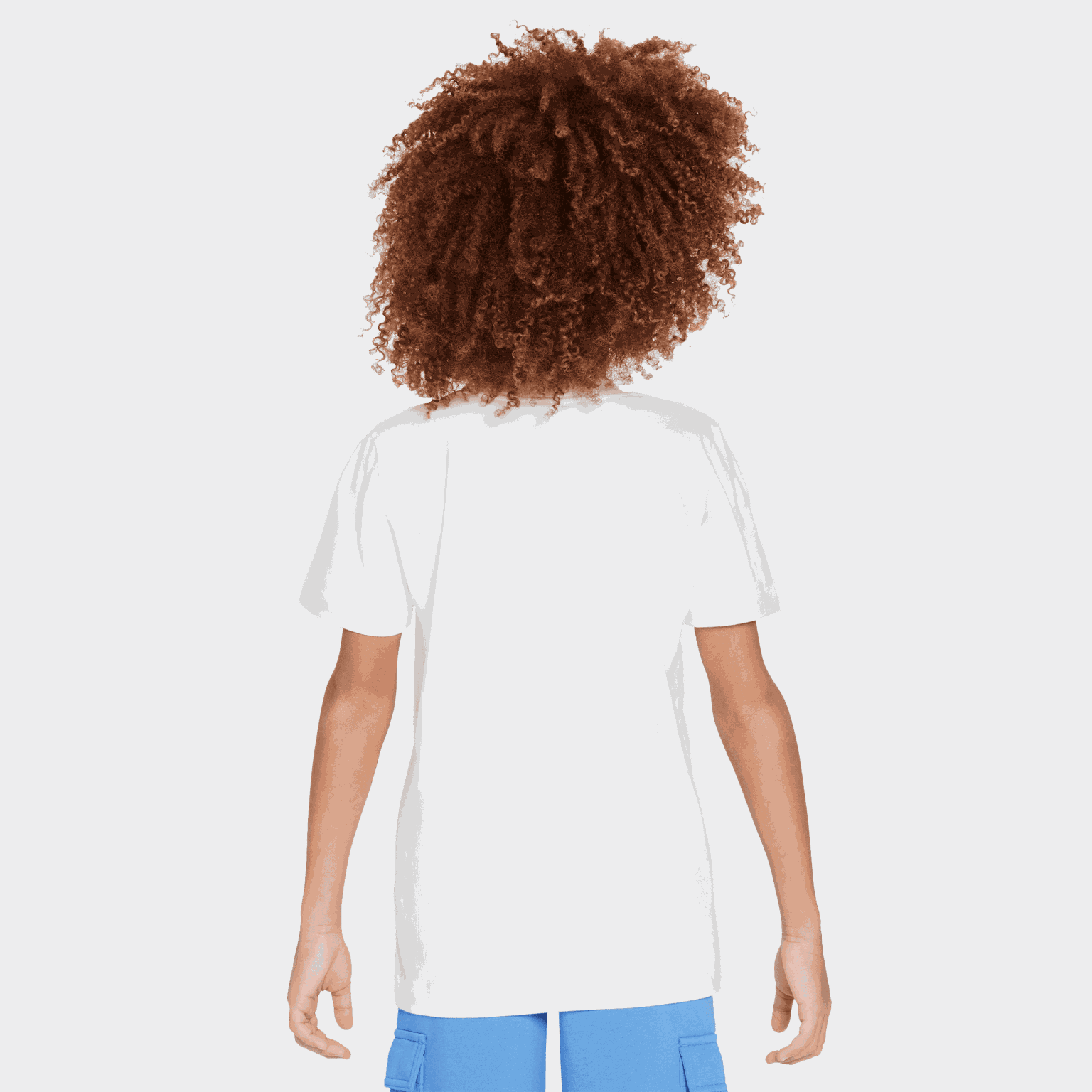  Camiseta estampada, camiseta infantil - branca