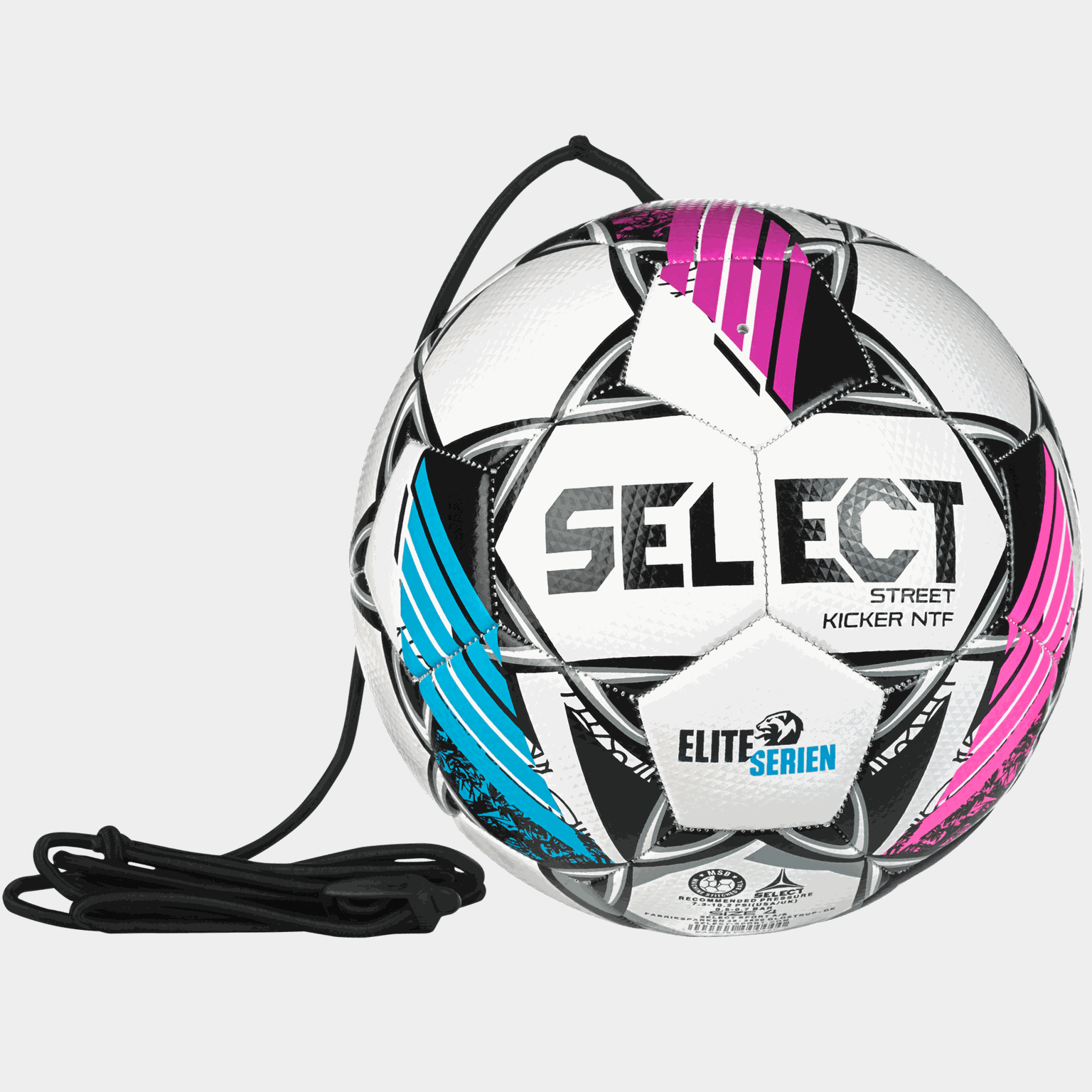  Piłka nożna Street Kicker NTF v24 Elastic – biała