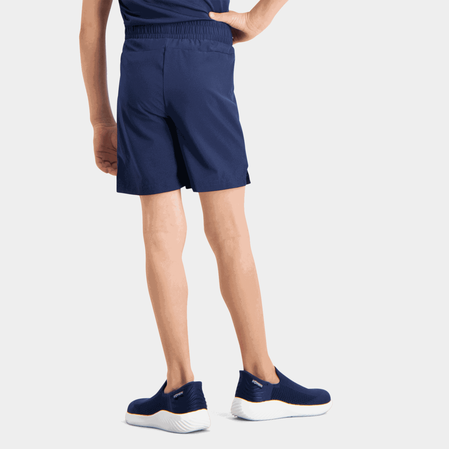  Calças esportivas, calças esportivas para meninos - azul escuro