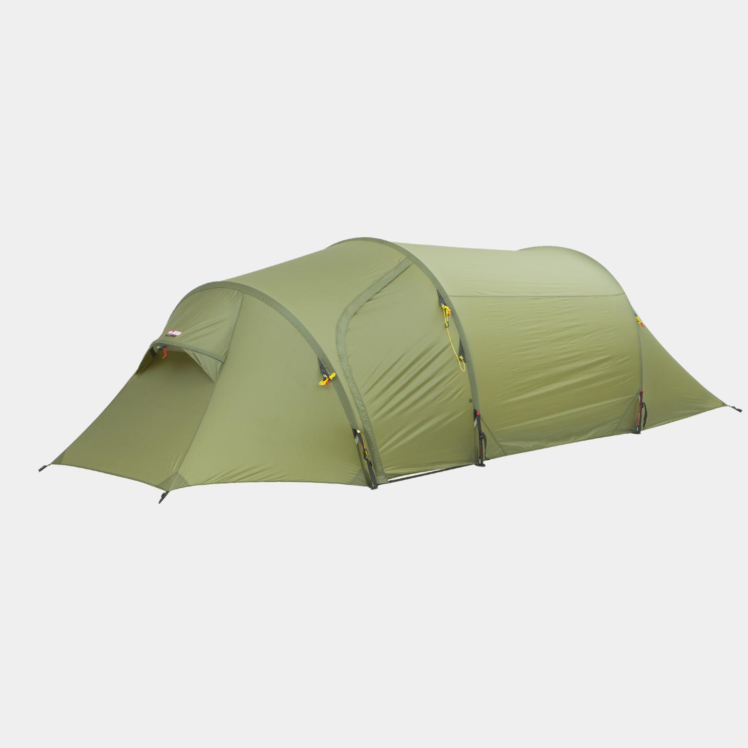 Fjellheimen Pro 4 Camp, Tente Tunnel – Vert
