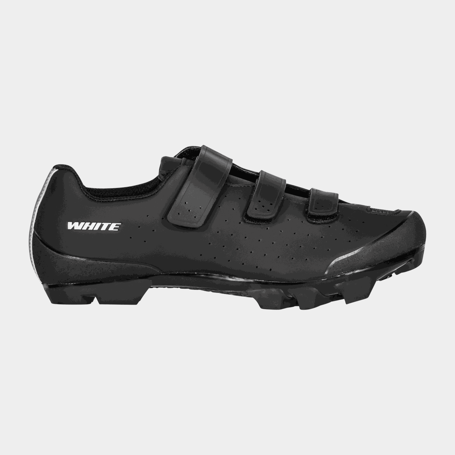 White Ultimate MTB mns shoe 25, terrengsykkelsko, herre - Svart