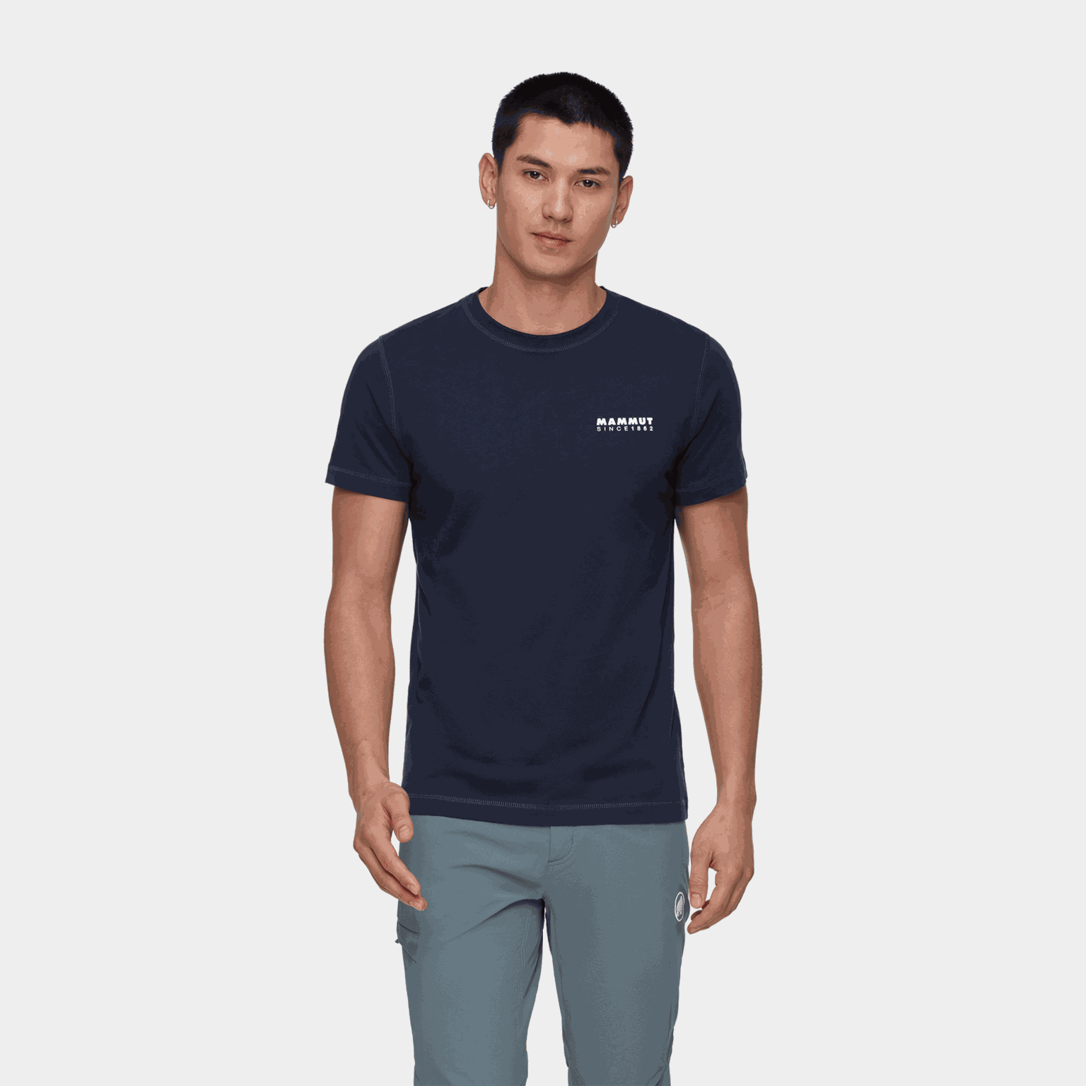 Koszulka z logo Mammut Core, ciemnoniebieska