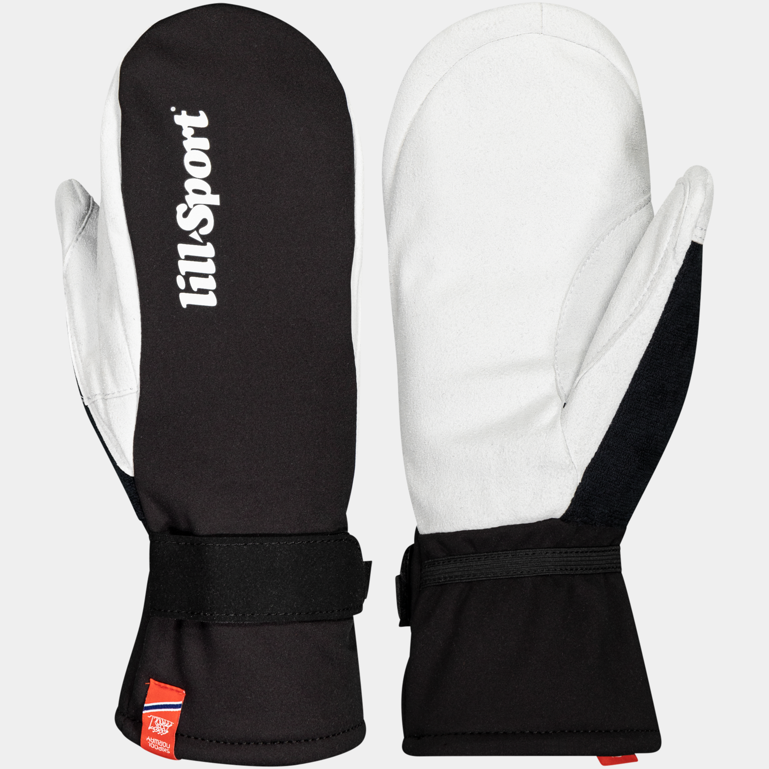  Rękawiczki do narciarstwa biegowego Lill Sport Mitten 1, czarne, rozmiar 24/25, unisex - czarne