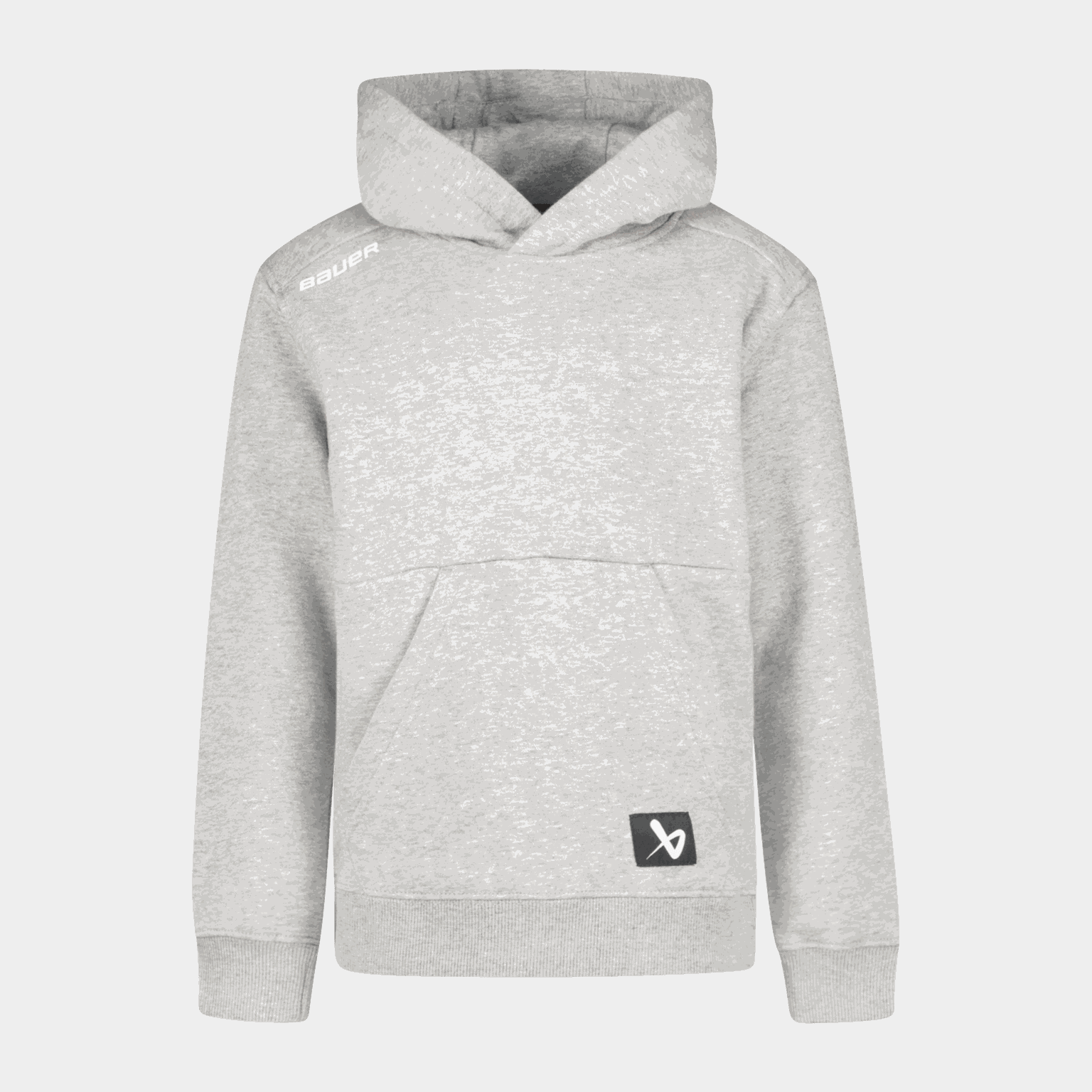  Sudadera con capucha Bauer Team Ultimate S23, talla 24/25, para niños - Gris