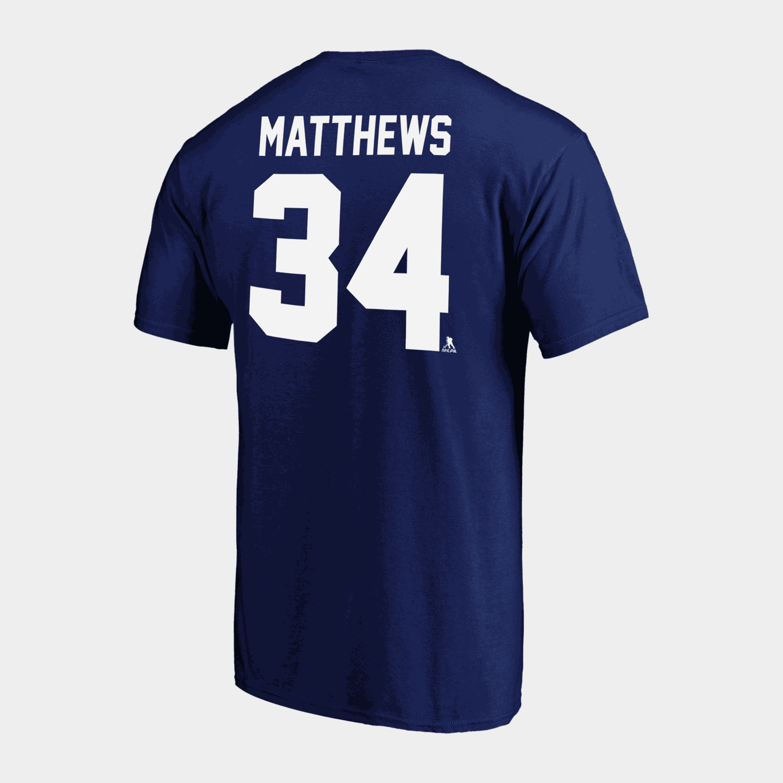 Koszulka NHL Matthews nr 34 – 24/25, koszulka kibica, męska – niebieska