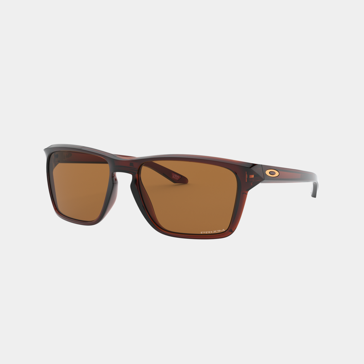  Sluneční brýle Sylas Pol Rootbeer Prizm Bronze, unisex - červené
