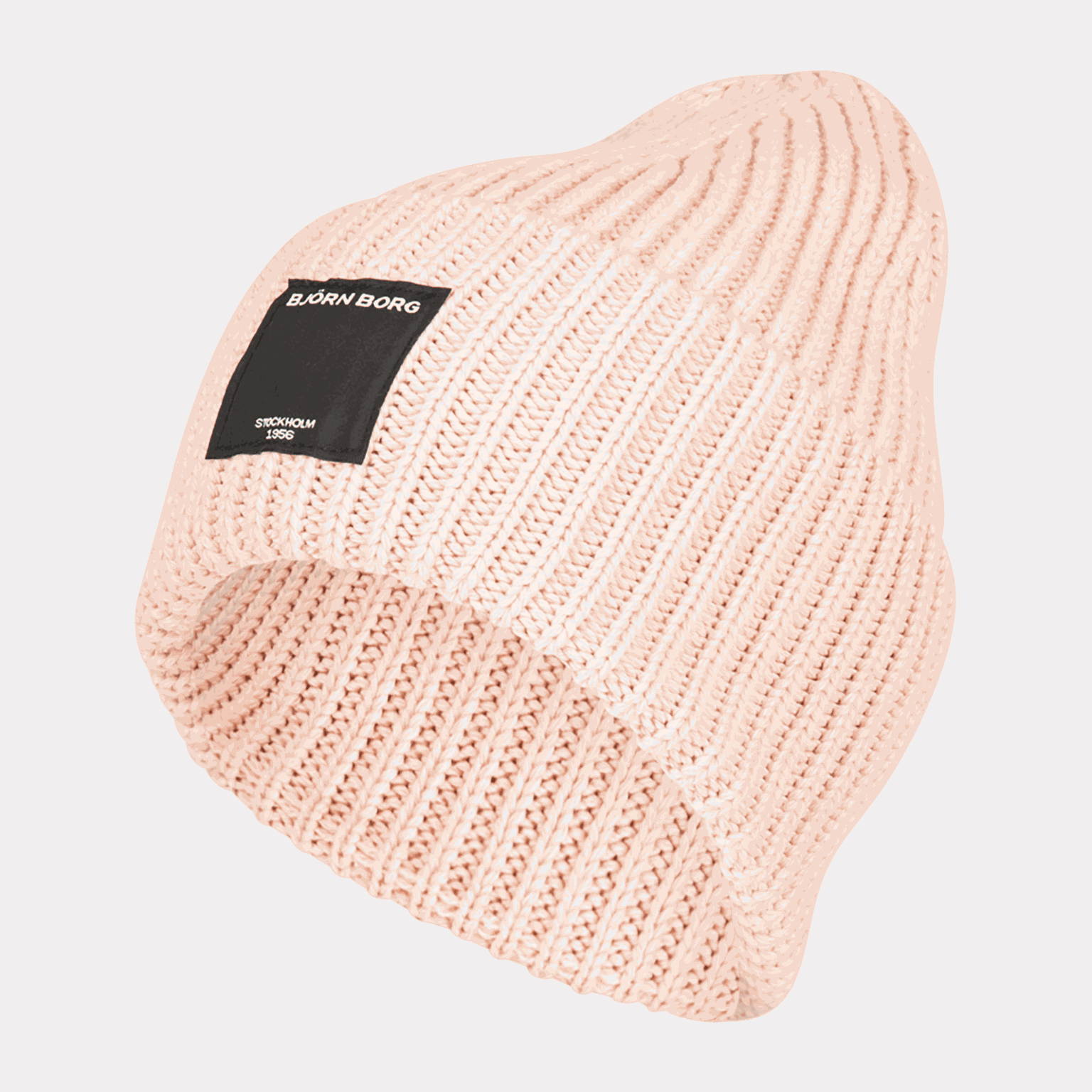  Czapka dzianinowa unisex - różowa