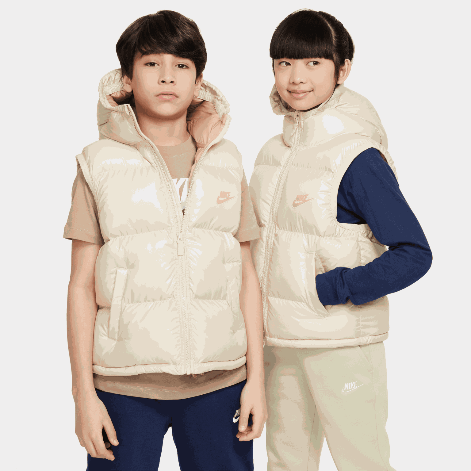  Gilet synthétique épais Nike Sportswear Junior - Marron