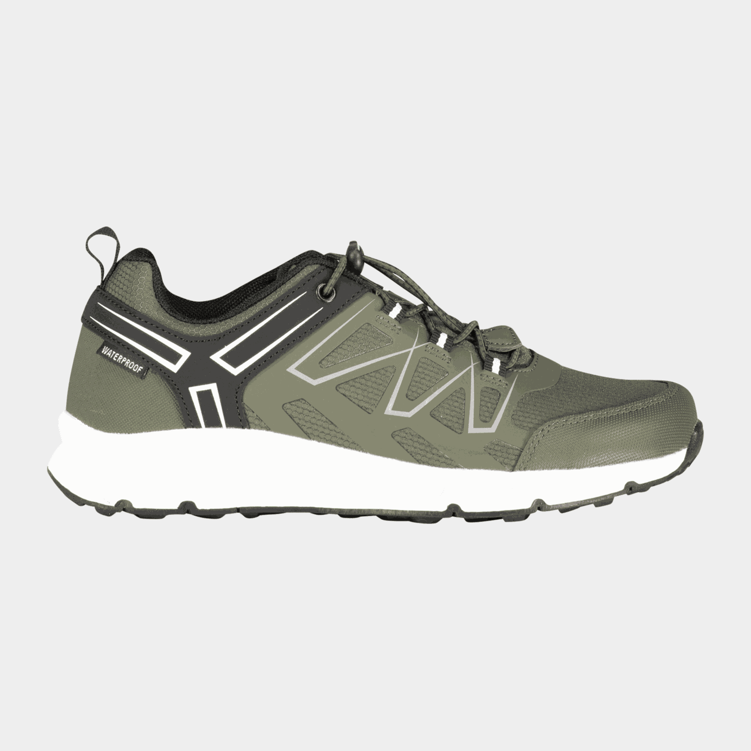 Urbanix Hiking Low WaterProof, vanntett fritidssko, junior - Grønn