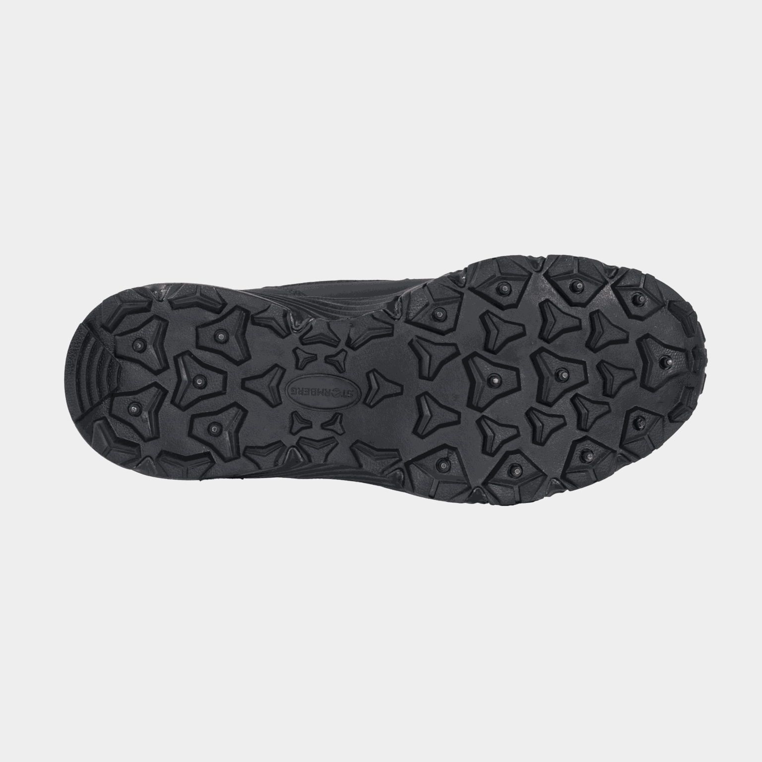 Isgrenda Spike Shoe Mid WP, piggsko, dame - Svart