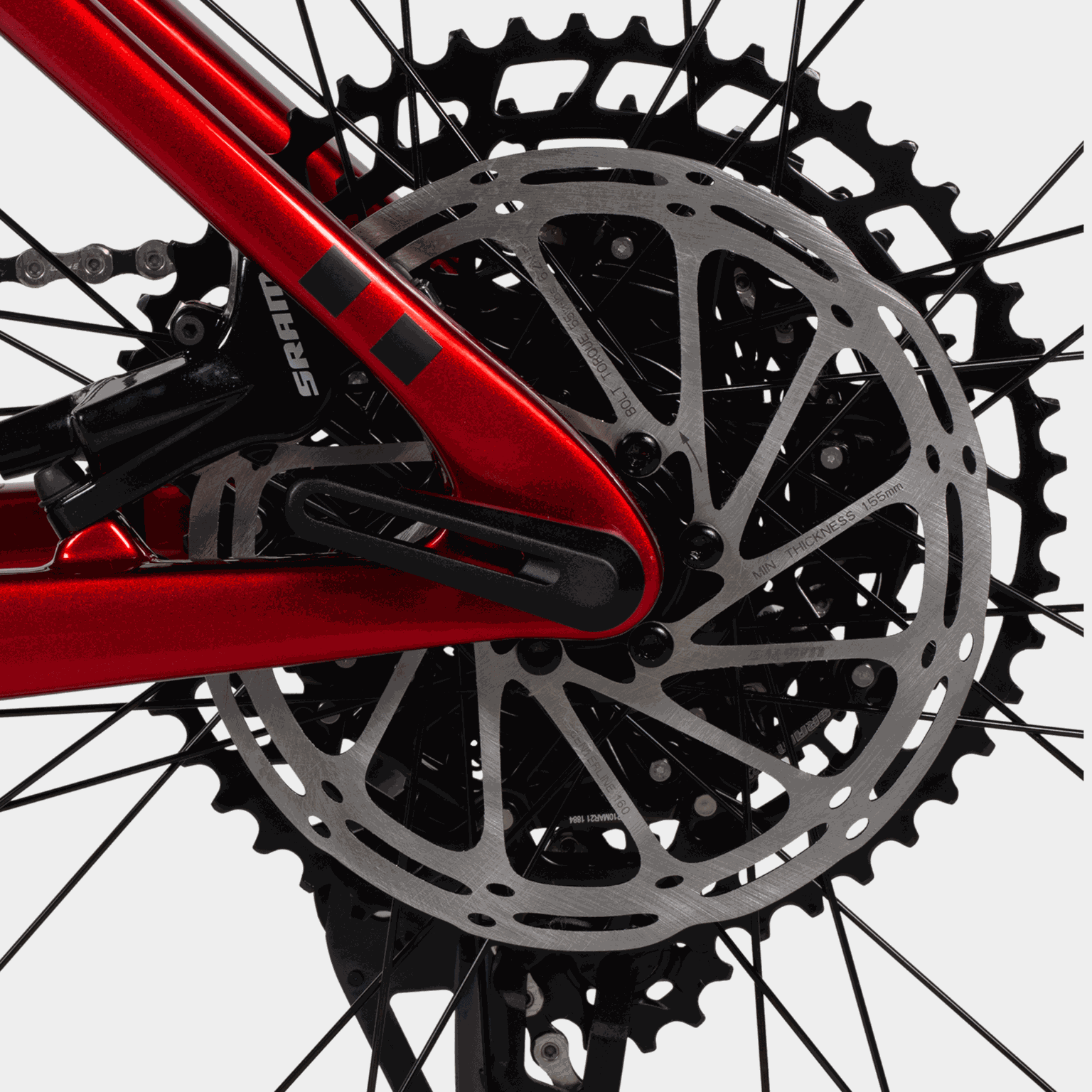  Mountain bike hardtail da uomo XC 290 Ultimate DEEP RED 25 - Rossa