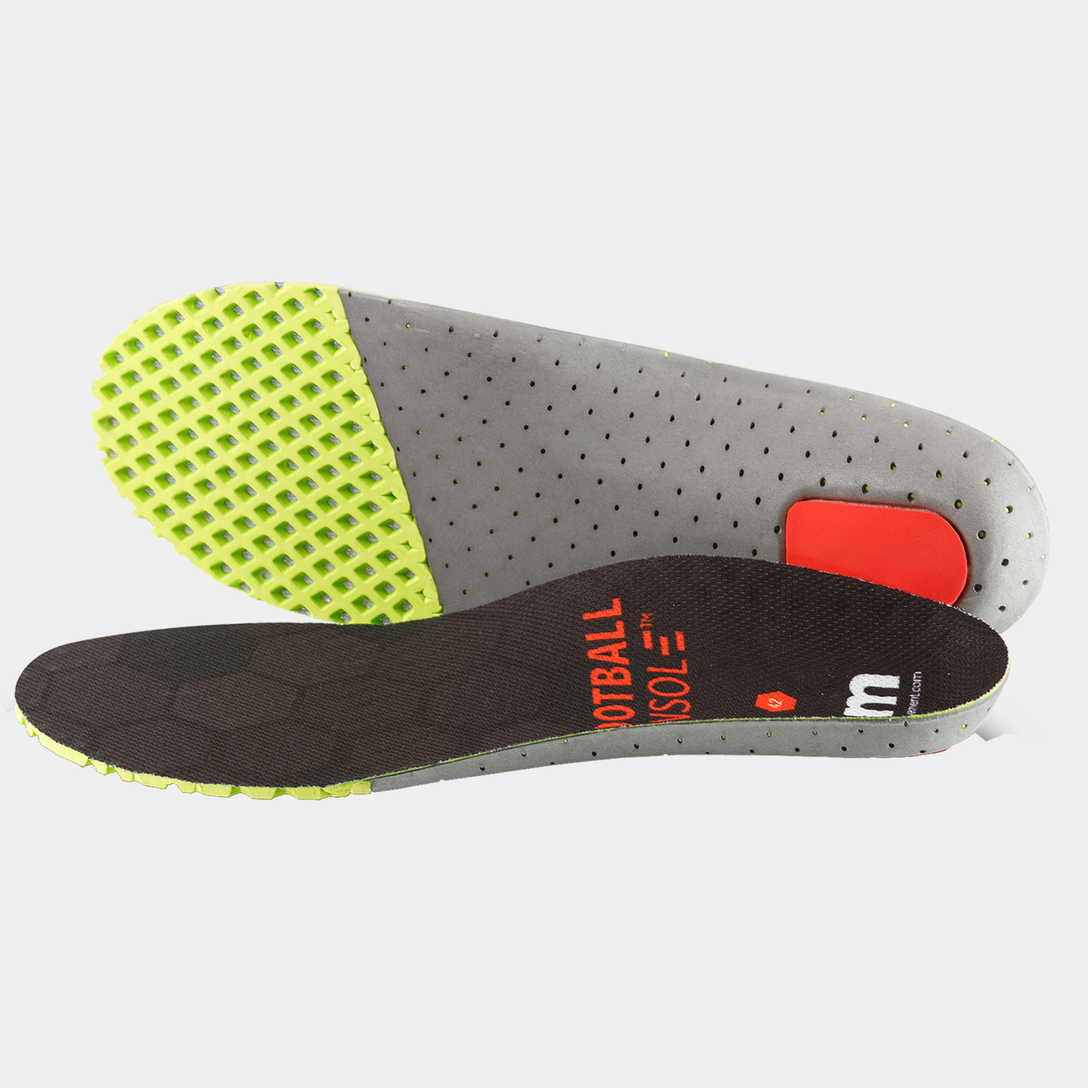  Inlegzool voor voetbalschoenen, inlegzool voor voetbalschoenen – zwart