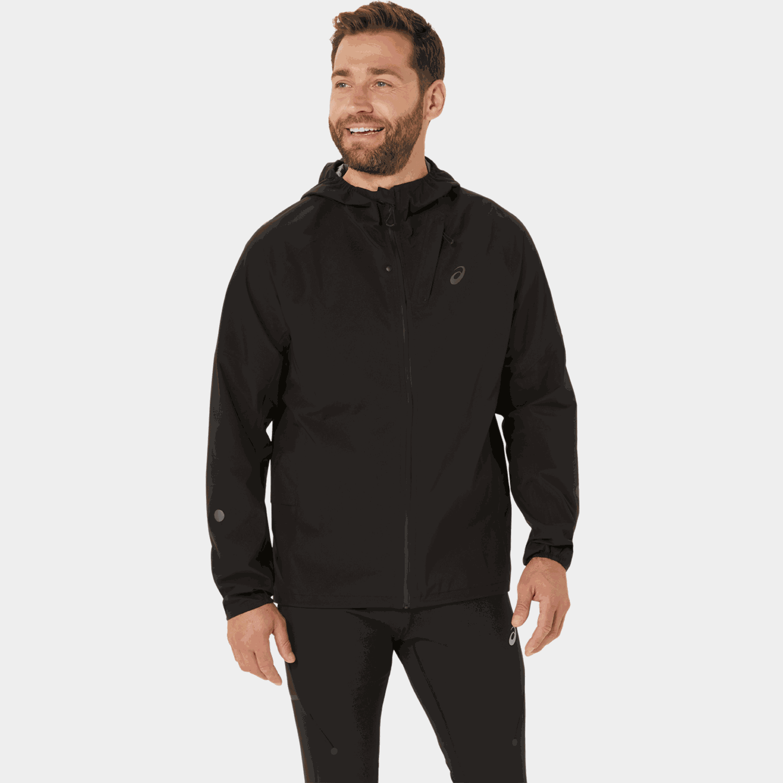 Metarun Waterproof Jacket, treningsjakke, herre - Svart