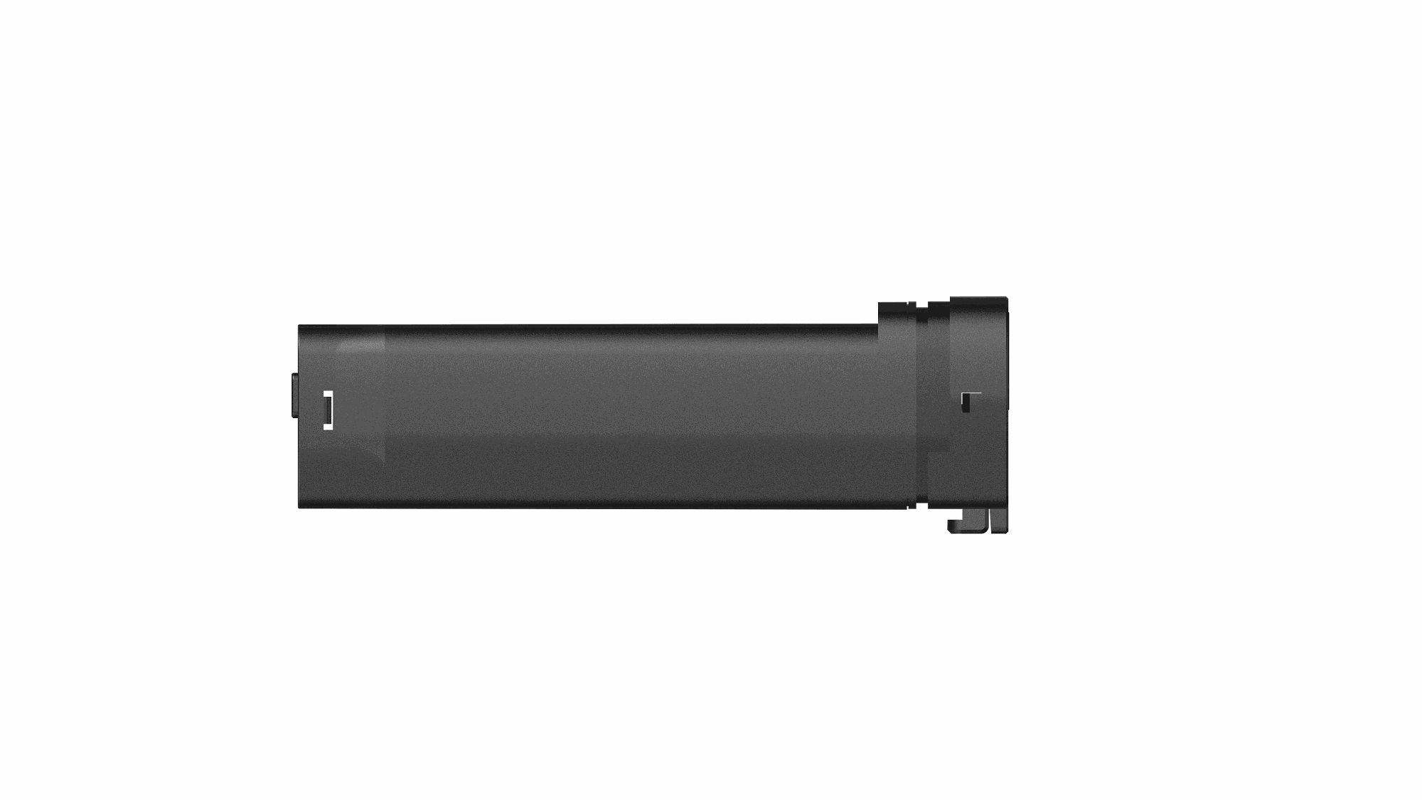 MJ-6550 Batterij (Allty 1500S), Batterij-inzetstuk voor Allty 1500S fietslamp – Zwart