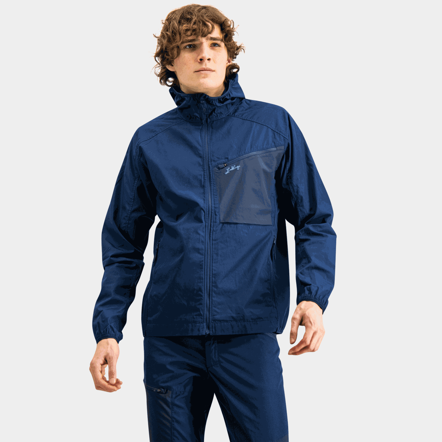Tived Jacke, Wanderjacke, Homme - Bleu