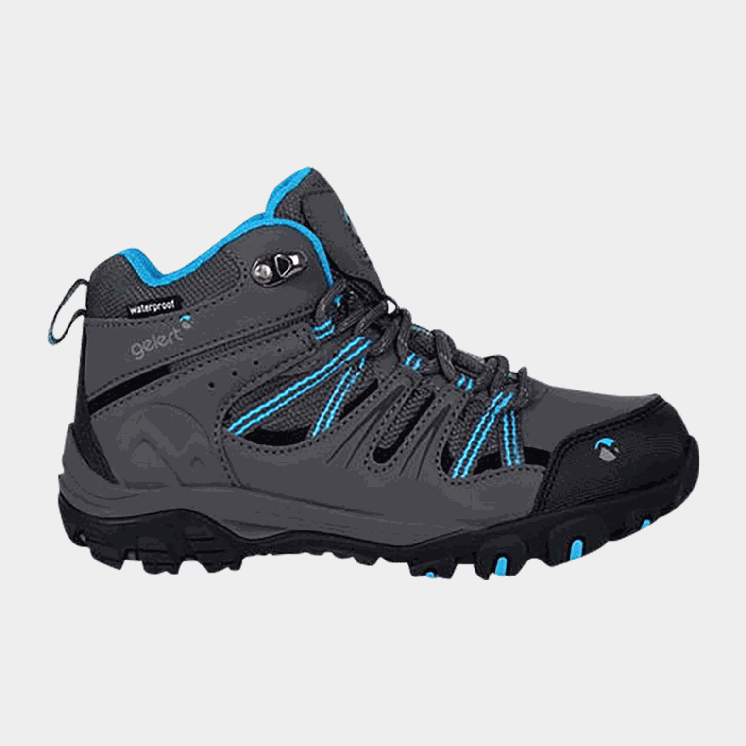 Horizon Mid WaterProof, vanntett tursko, junior - Grå