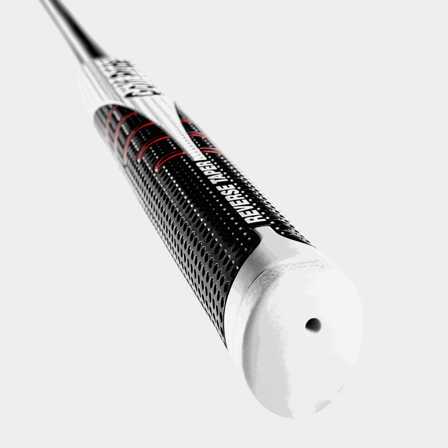 Reverse Taper Round puttergrip (medium), grep til putter - Svart