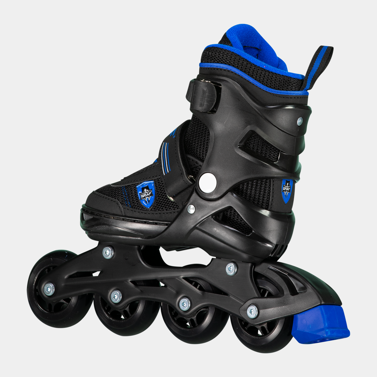 Graf Adjustable Inline Skate JR-22/23, inlineskøyte junior - Svart