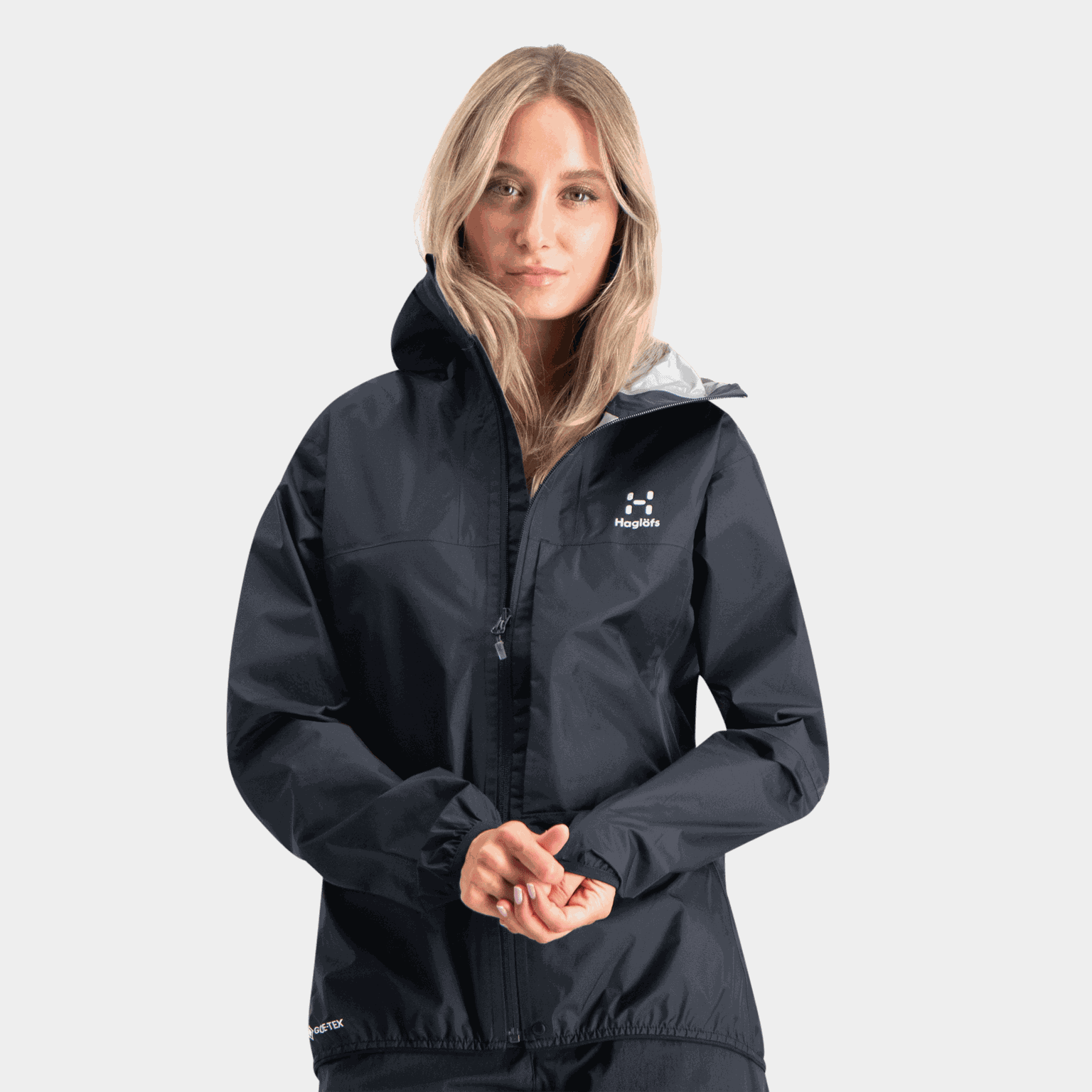 Jaqueta impermeável feminina LIM Critus Gore-Tex - Preta