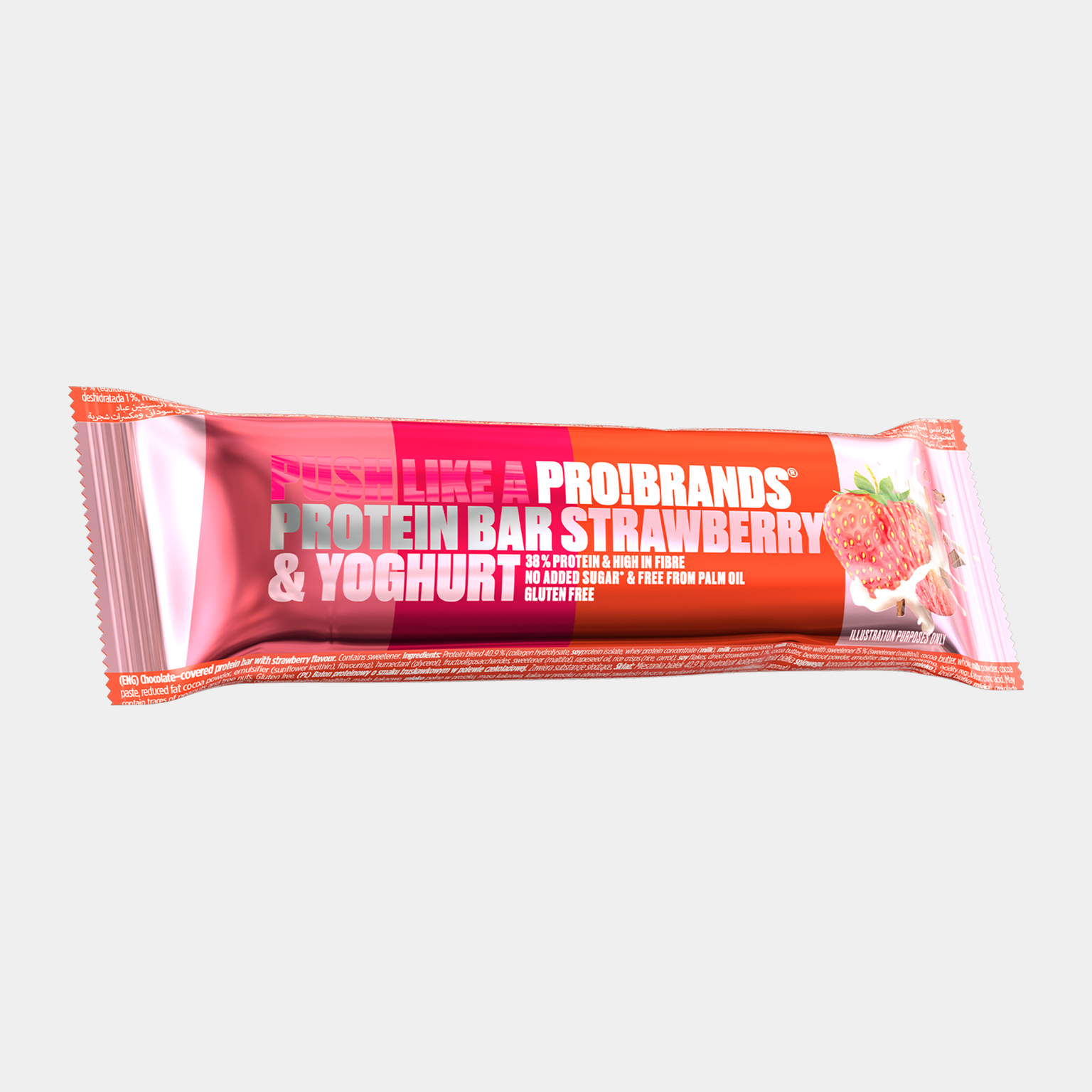 Batony proteinowe truskawkowo-jogurtowe, batony proteinowe -