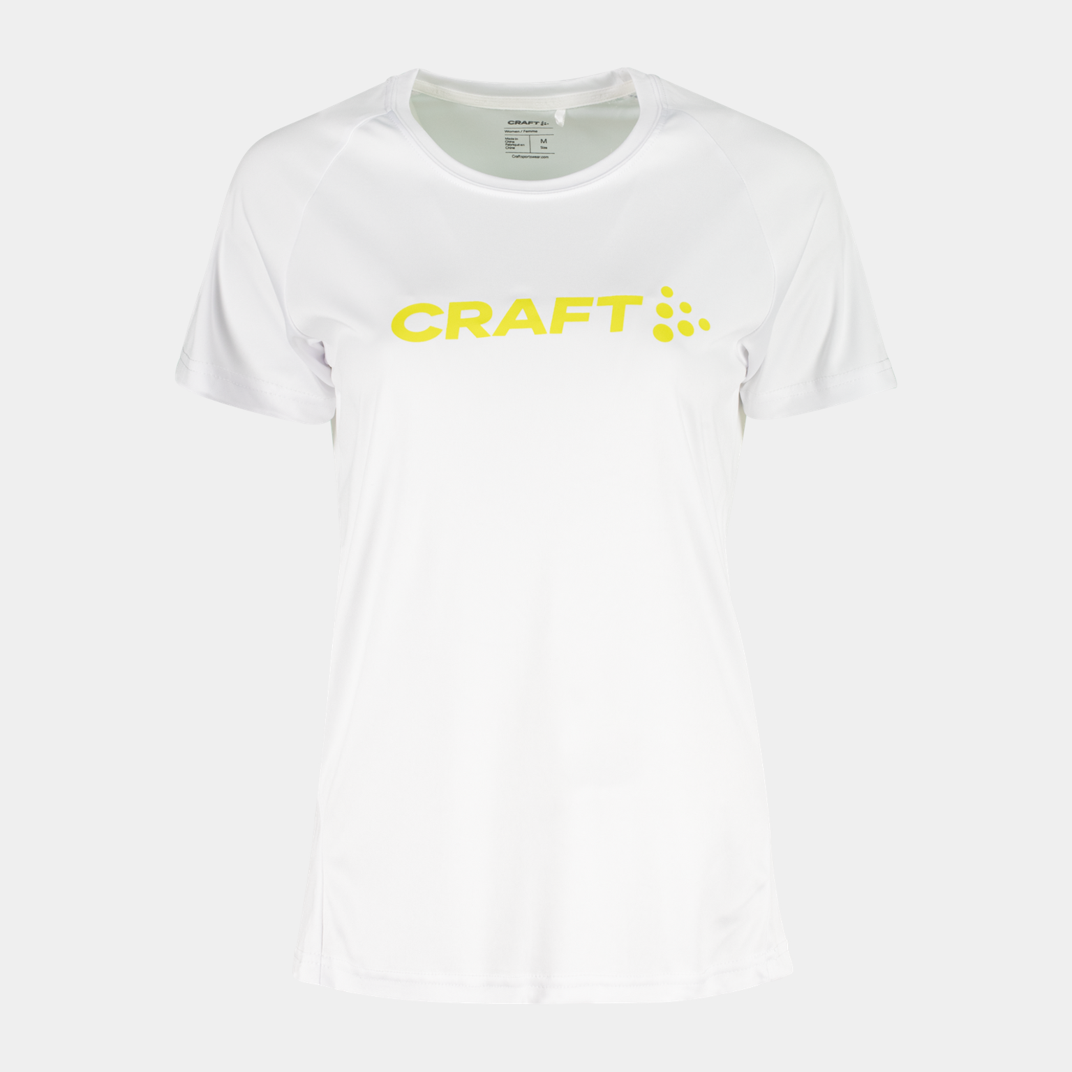 Wit dames-T-shirt met Core Essence-logo