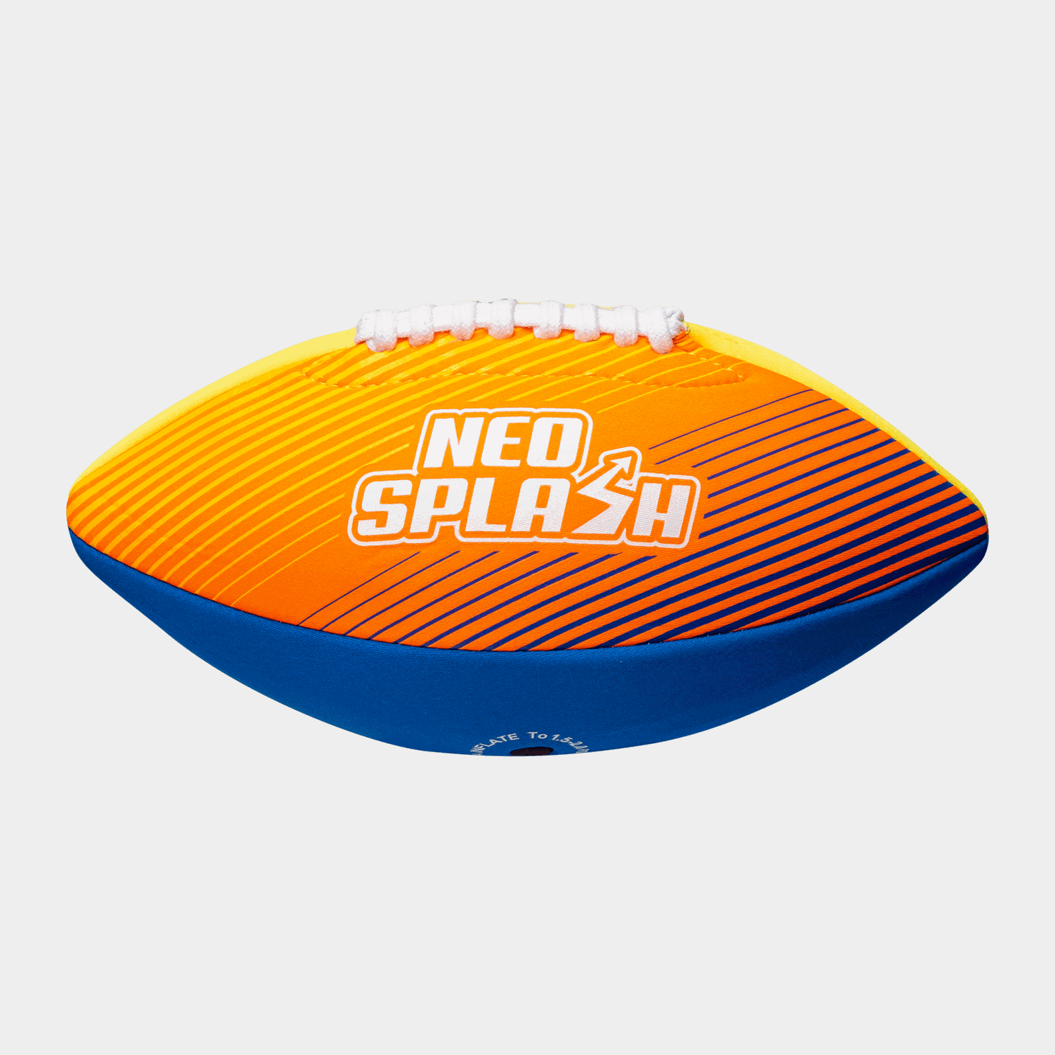 Bola de futebol de praia de neoprene, bola de futebol americano para jogos na praia - laranja