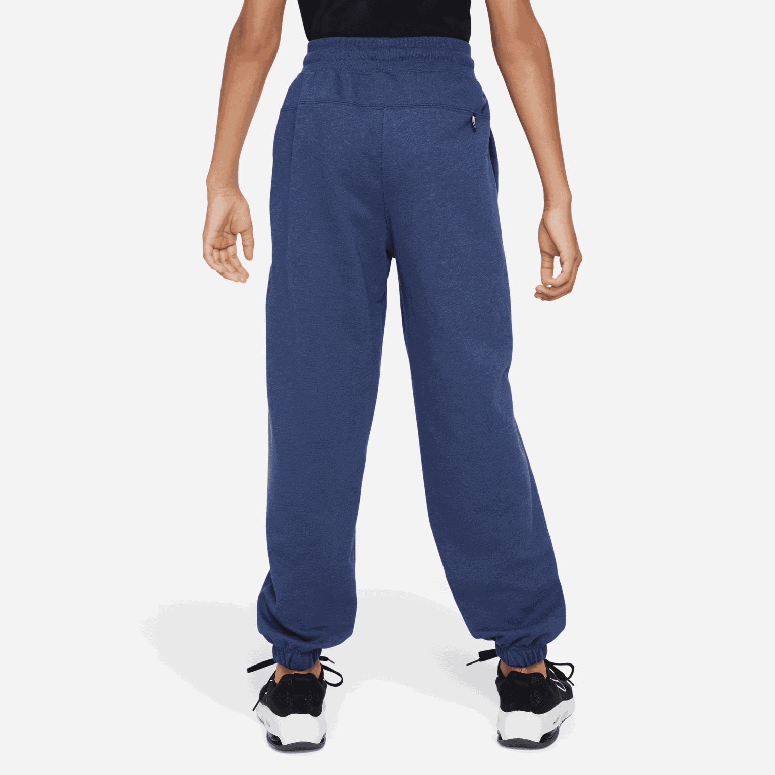  Fleece joggingbroek voor jongens - Donkerblauw