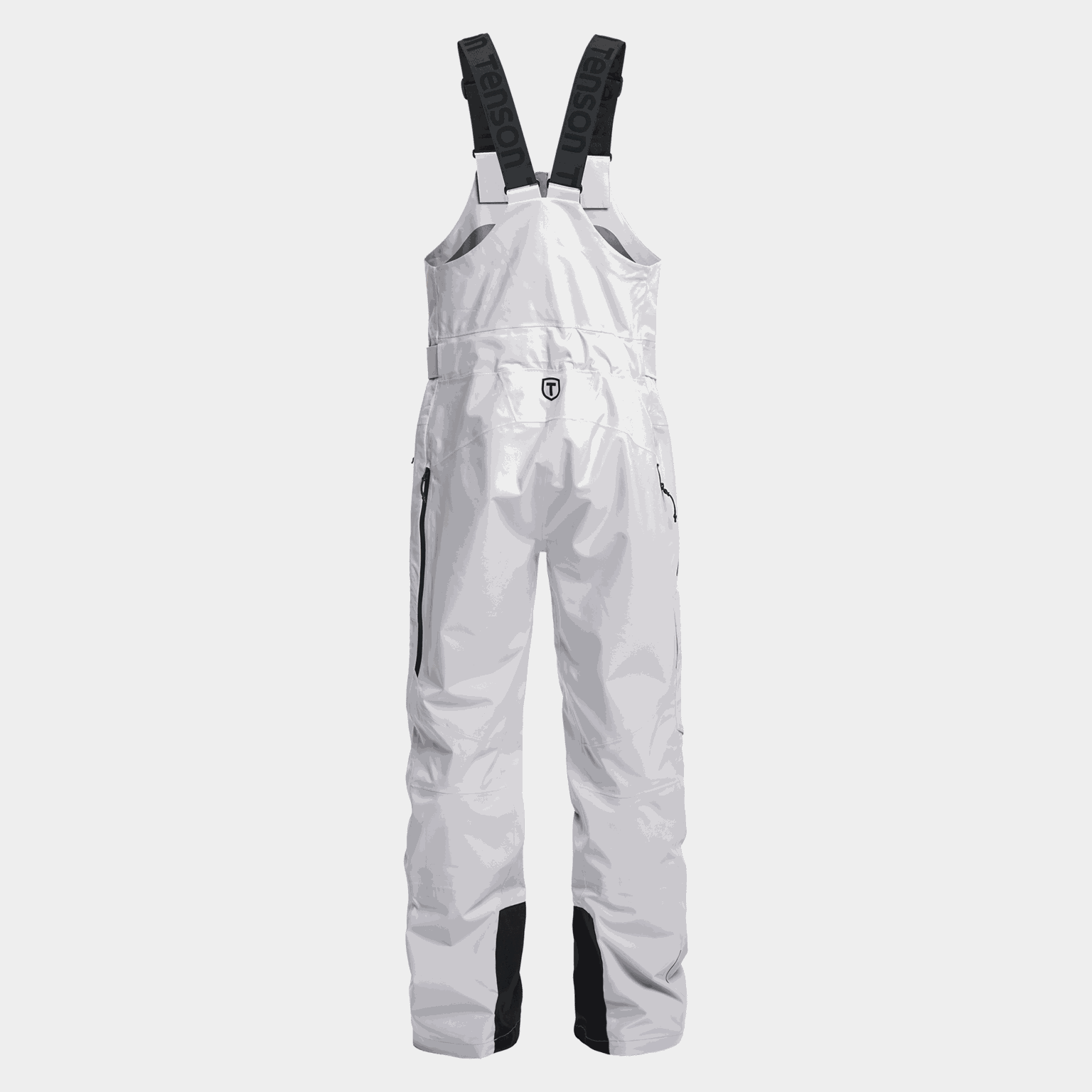  Alpine Teton Shell BIB 24/25 férfi sí- és snowboard nadrág, szürke színben.