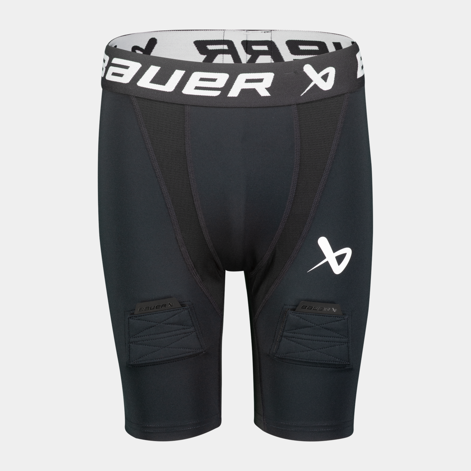  Spodenki sportowe dla chłopców Bauer Perf Jock S22 (rozmiar 23/24) – czarne