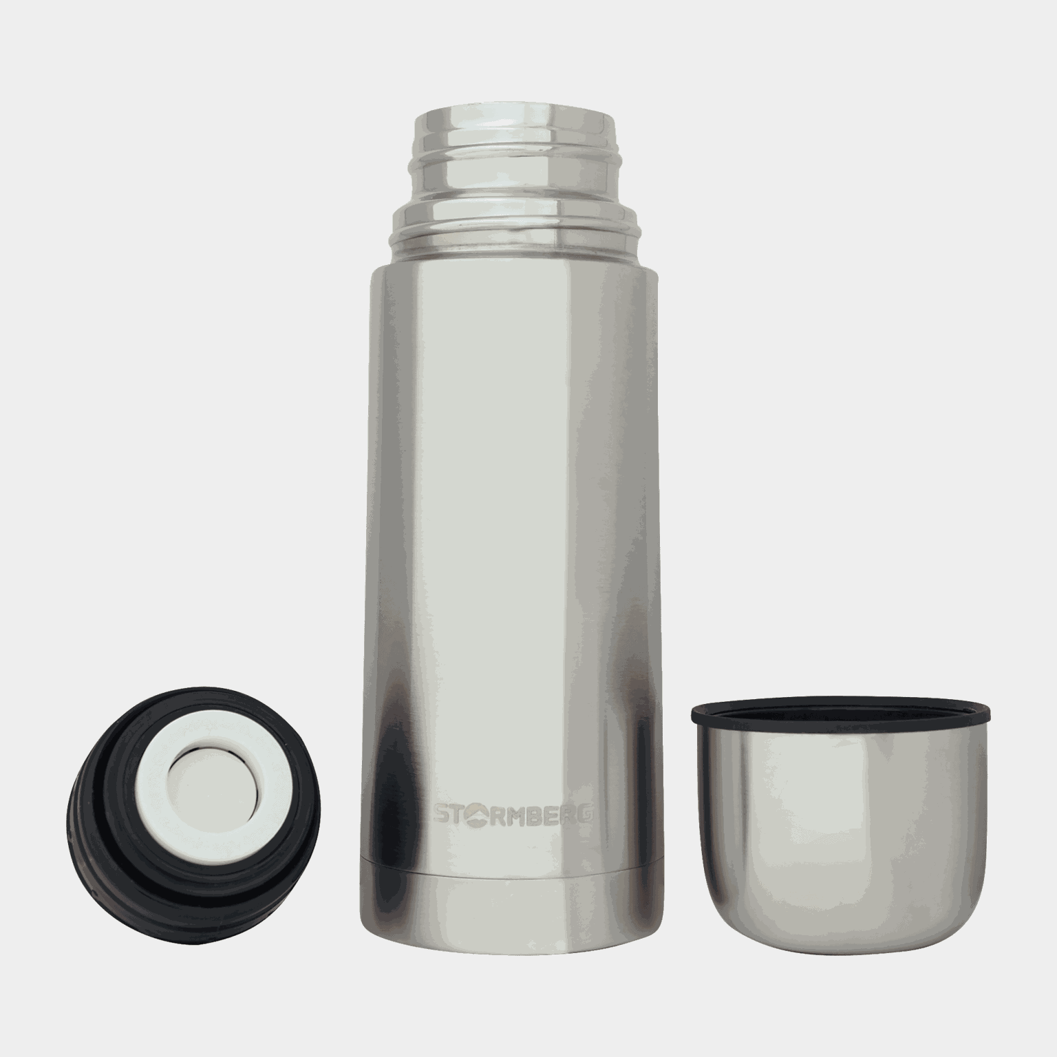 Vacuum Bottle 0,35l, termos, liten - Sølv