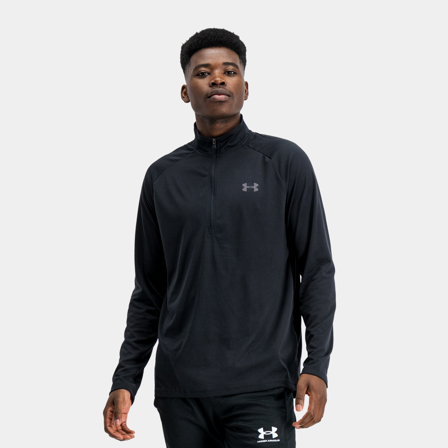 Tech 2.0 1/2 Zip, treningsgenser, herre - Svart