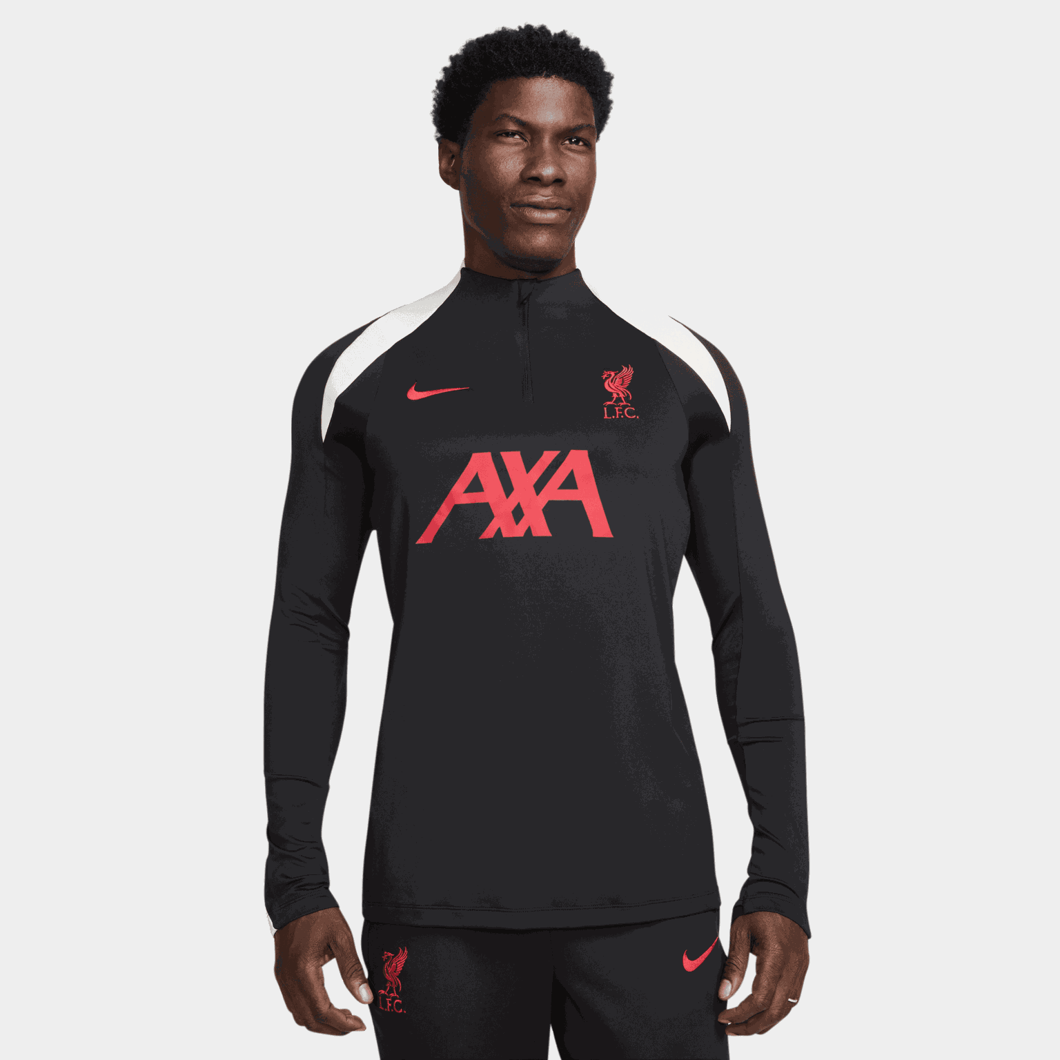 Liverpool FC Dri-FIT Strike Drill Top, fotballgenser, herre - Svart